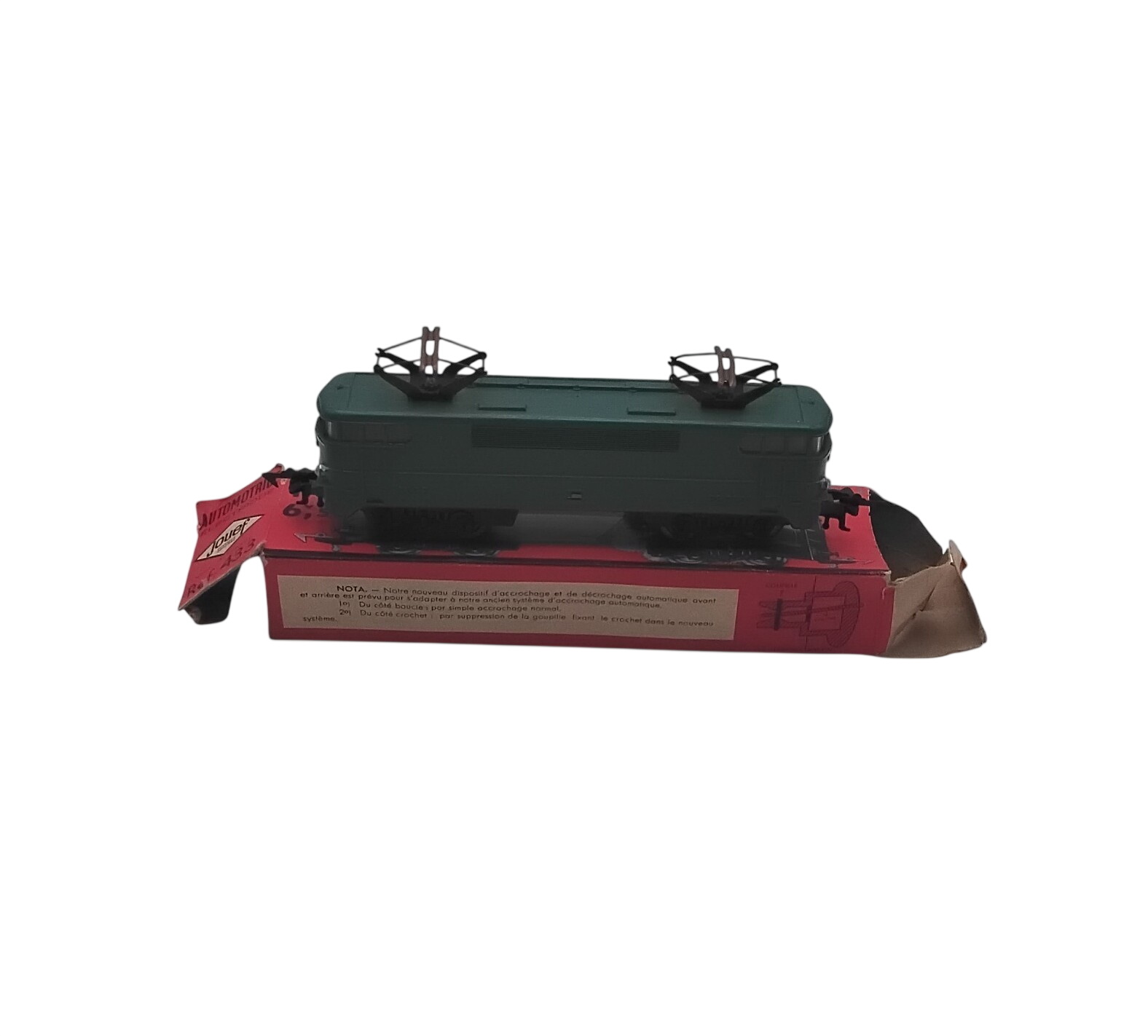 Acheter JOUEF Locomotive Electrique Réf 433 / BB 9201 Analogique HO Très bon état - 30,00 € JOUEF Locomotive Electrique Réf 433 / BB 9201 Analogique HO Très bon état - reconditionné disponible sur Label Emmaüs