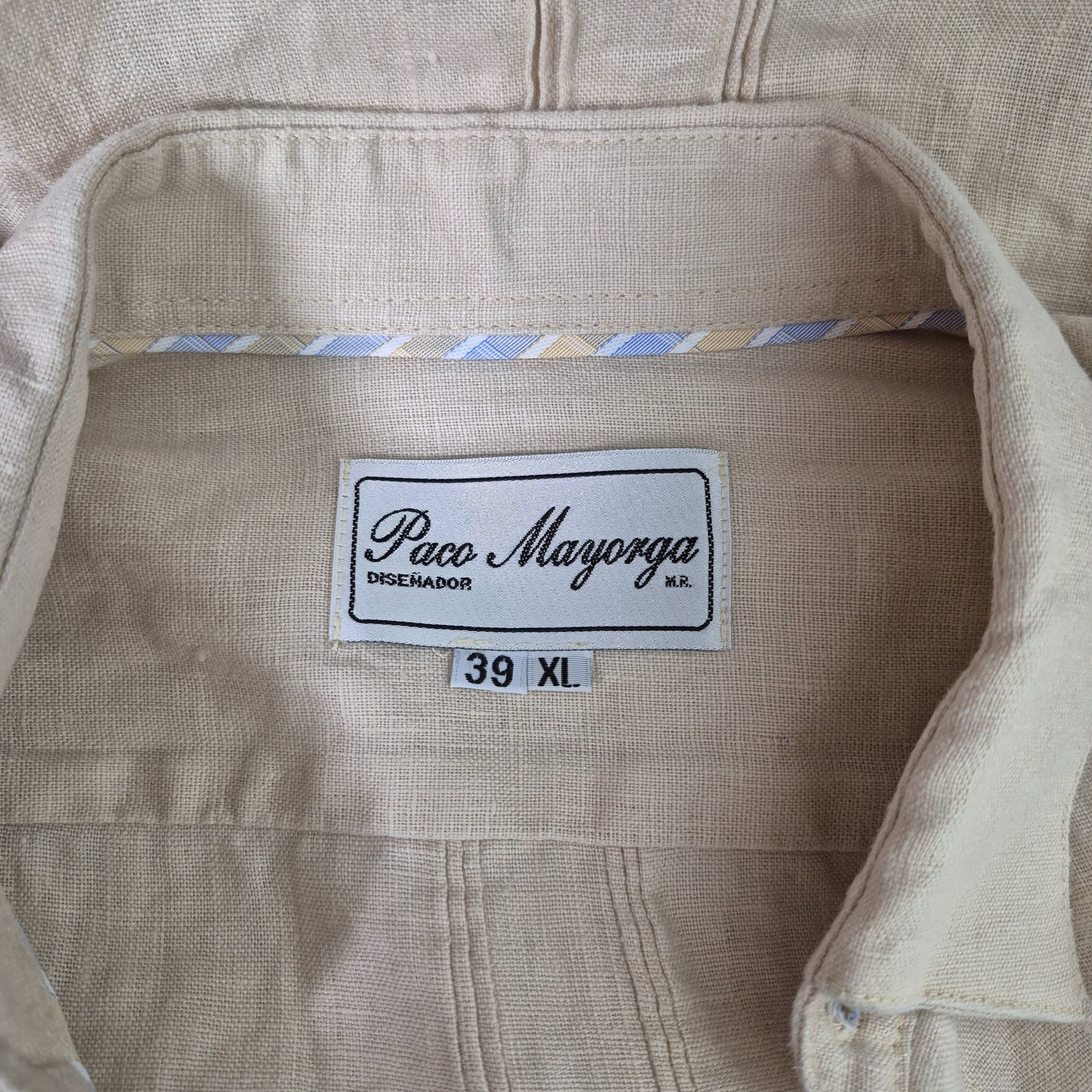 Chemise en lin - Paco Mayorga - XL - Photo 3