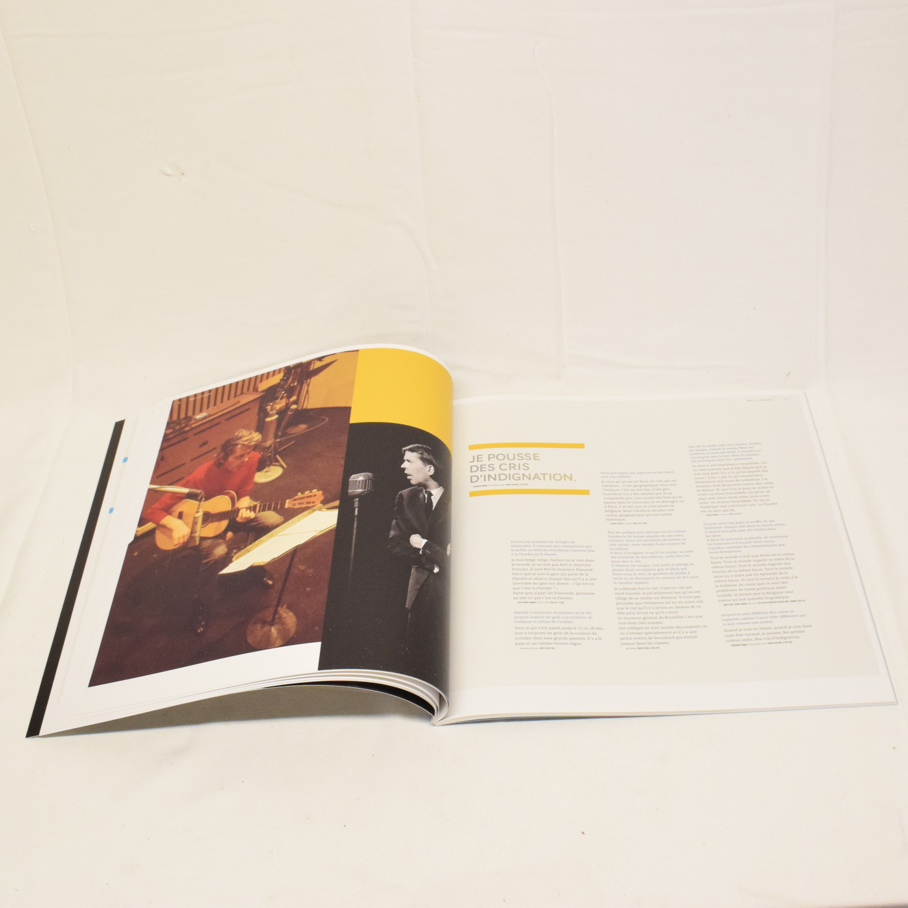 Livre coffret 21 CDs avec livre 58 pages et fac similé de documents Jacques Brel Intégrale Bon état - Vue 6 - 