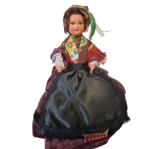 Lot de 15 poupées folkloriques régionales - Bon état - Photo 7