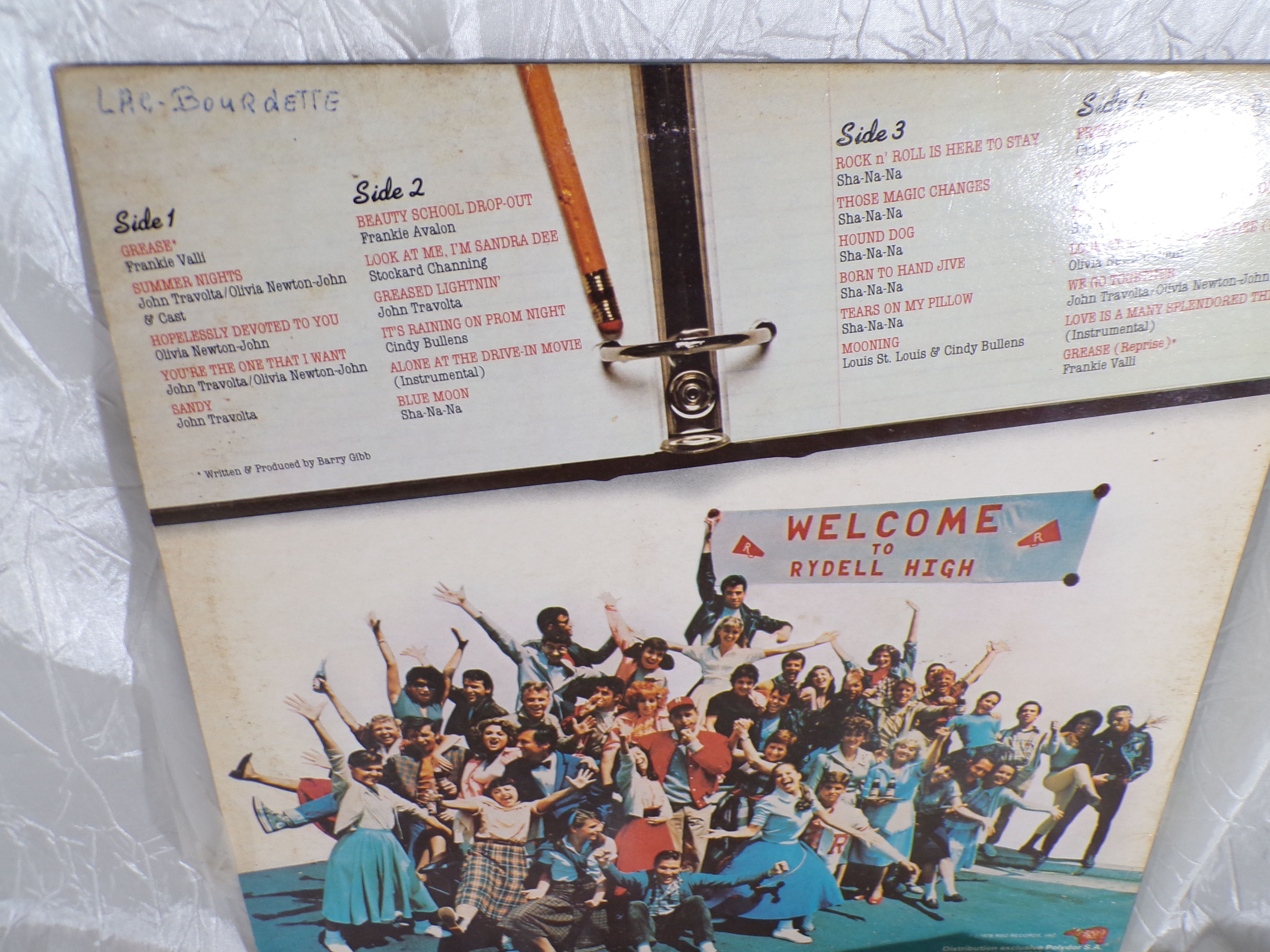 Voir photo 2 de Vinyle Grease Vinyle Grease Bon état - Vue 2 -