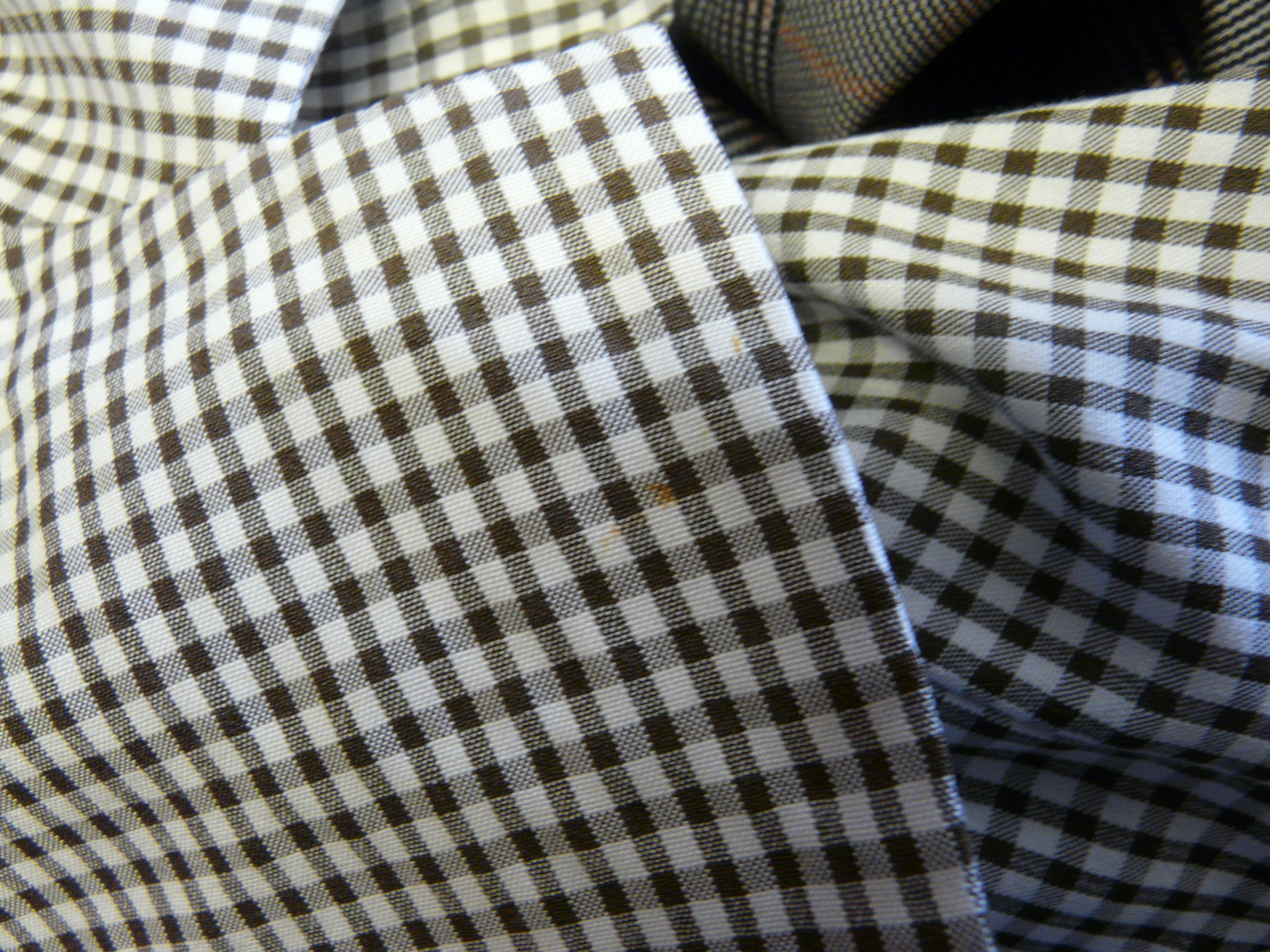 HF71 - Chemisier vintage à carreaux - Gerard Darel - Taille 40 Très bon état - Vue 6 - 