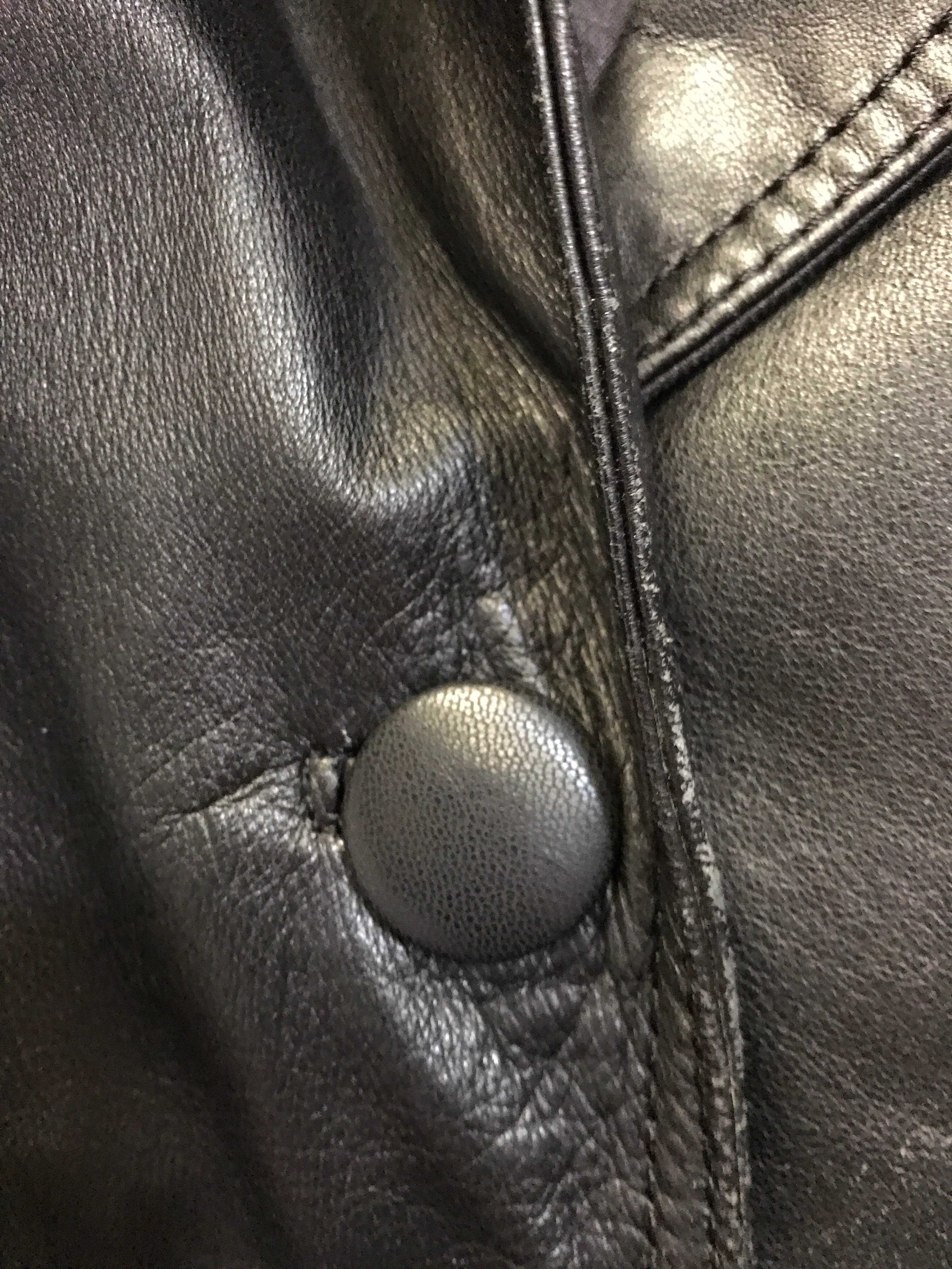 Veste noire imitation cuir «In Extenso » T44 - Photo 5