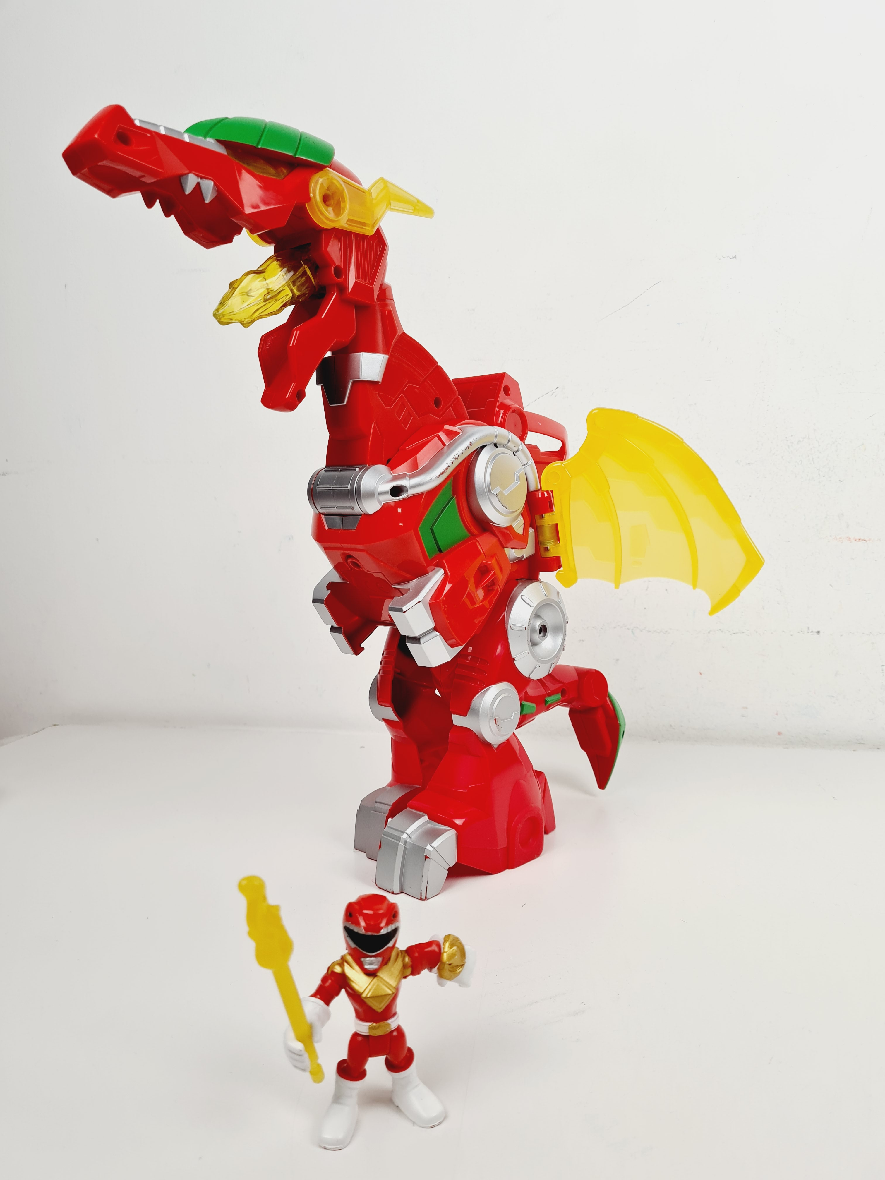 Figurine - Dragon power rangers - Dès 3 ans Bon état - Vue 2 - 