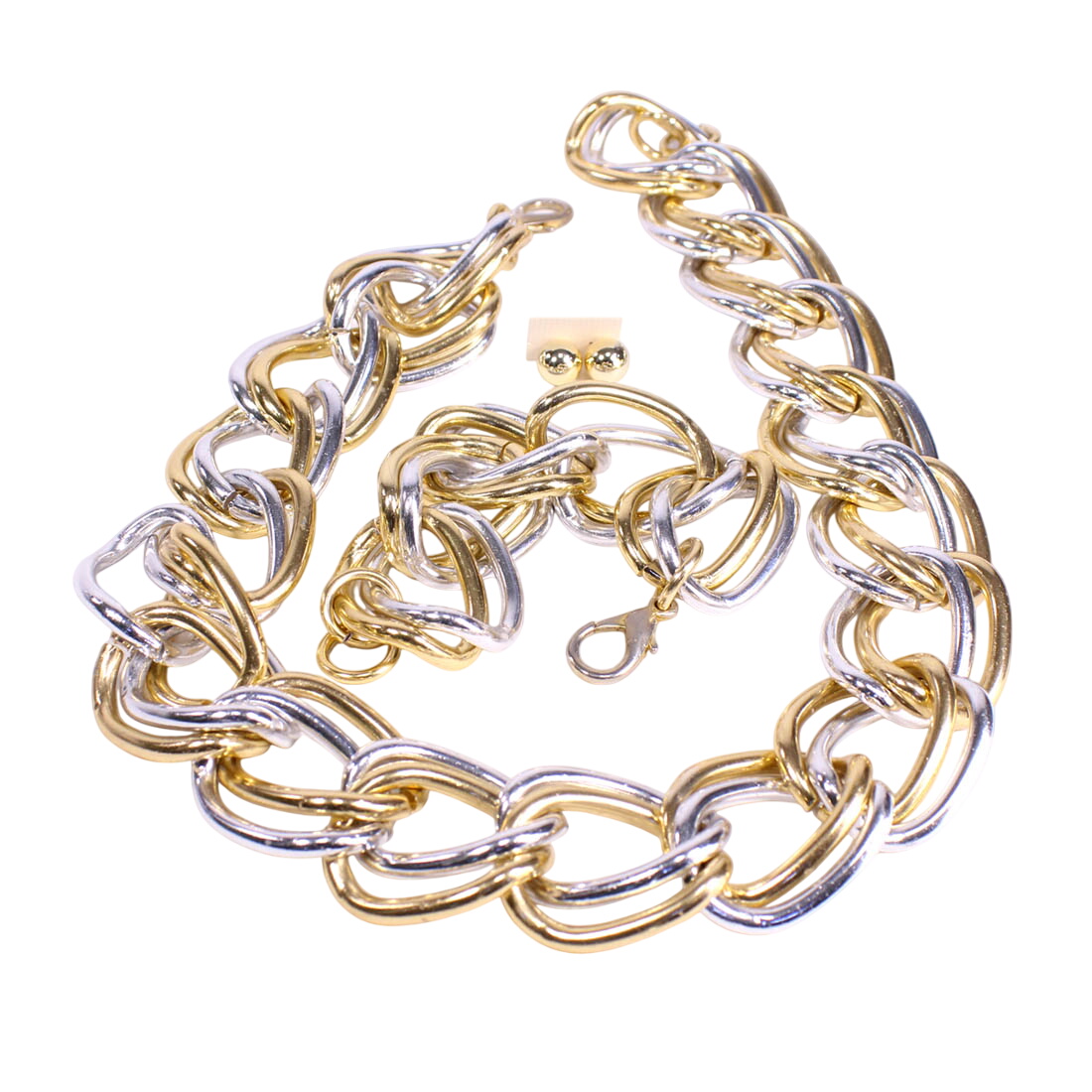 Acheter Parure couleur or et argent Bon état - 25,00 € Parure couleur or et argent Bon état - reconditionné disponible sur Label Emmaüs