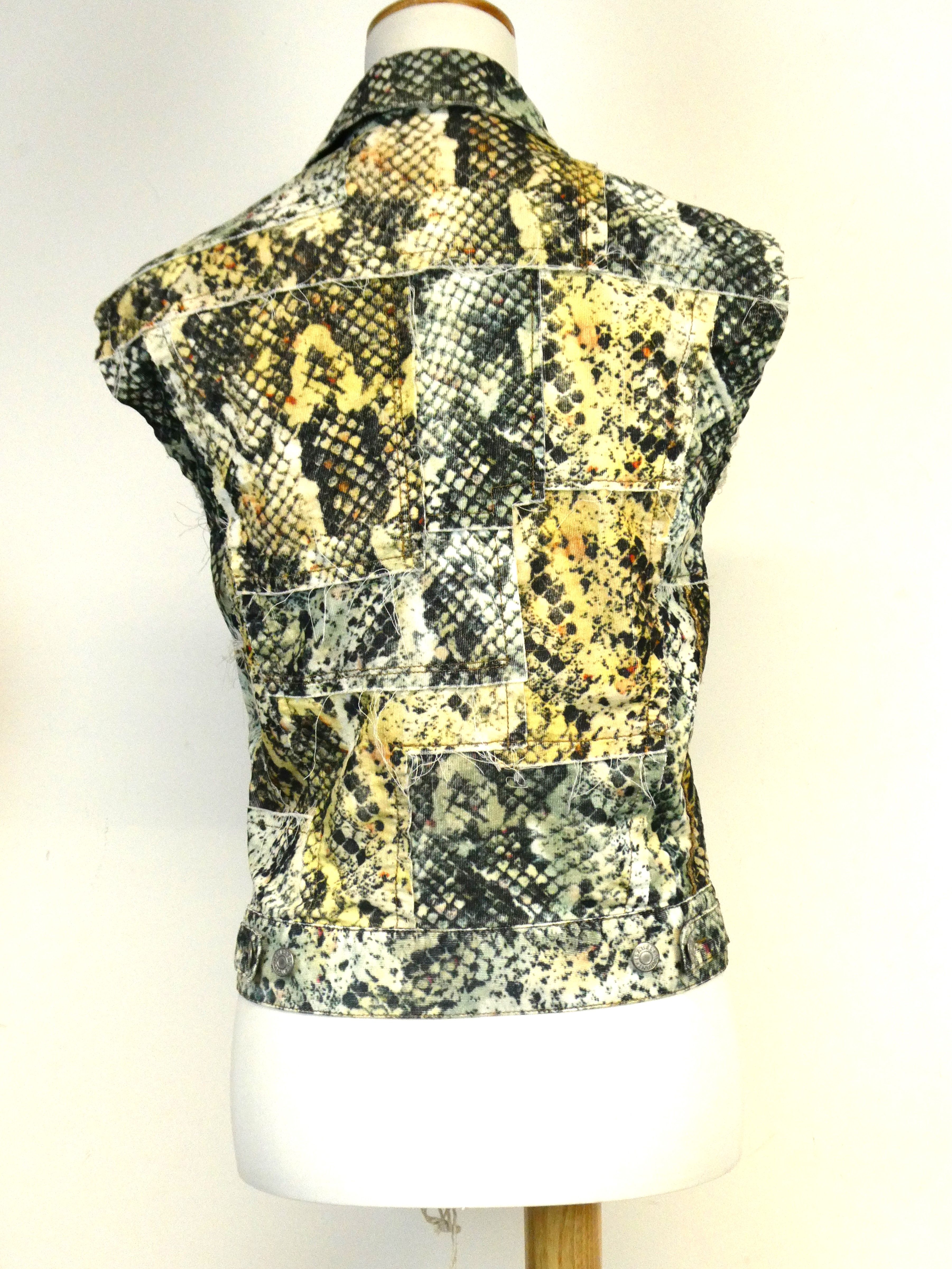 Isabel Marant gilet sans manches à motif - Taille M - Photo 1