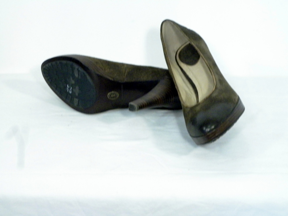 Escarpin Marron FRYE Pointure Estimée 38. Bon état - Vue 4 - 