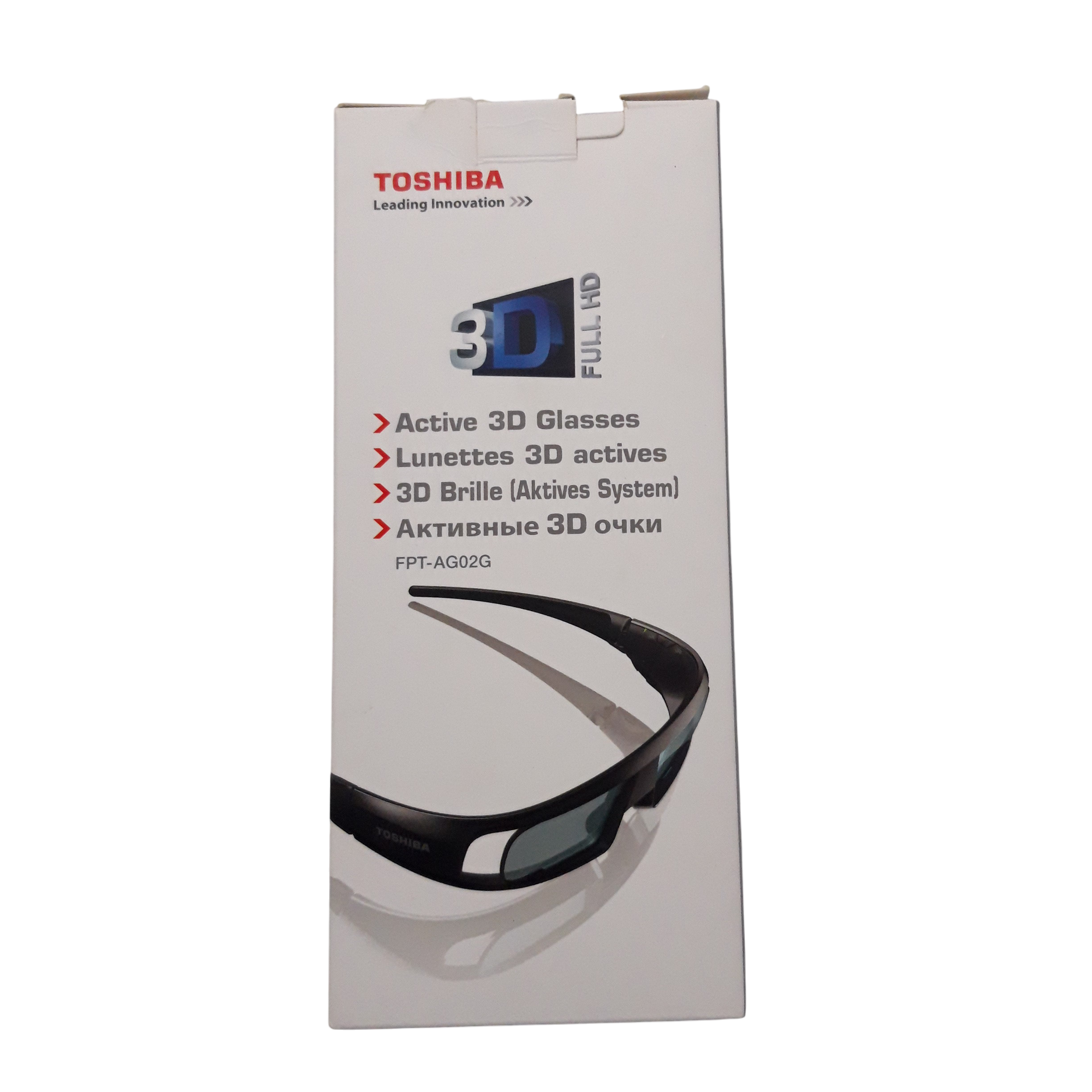 Toshiba 3D Glasses FPT-AG02 Cinema 3D As New