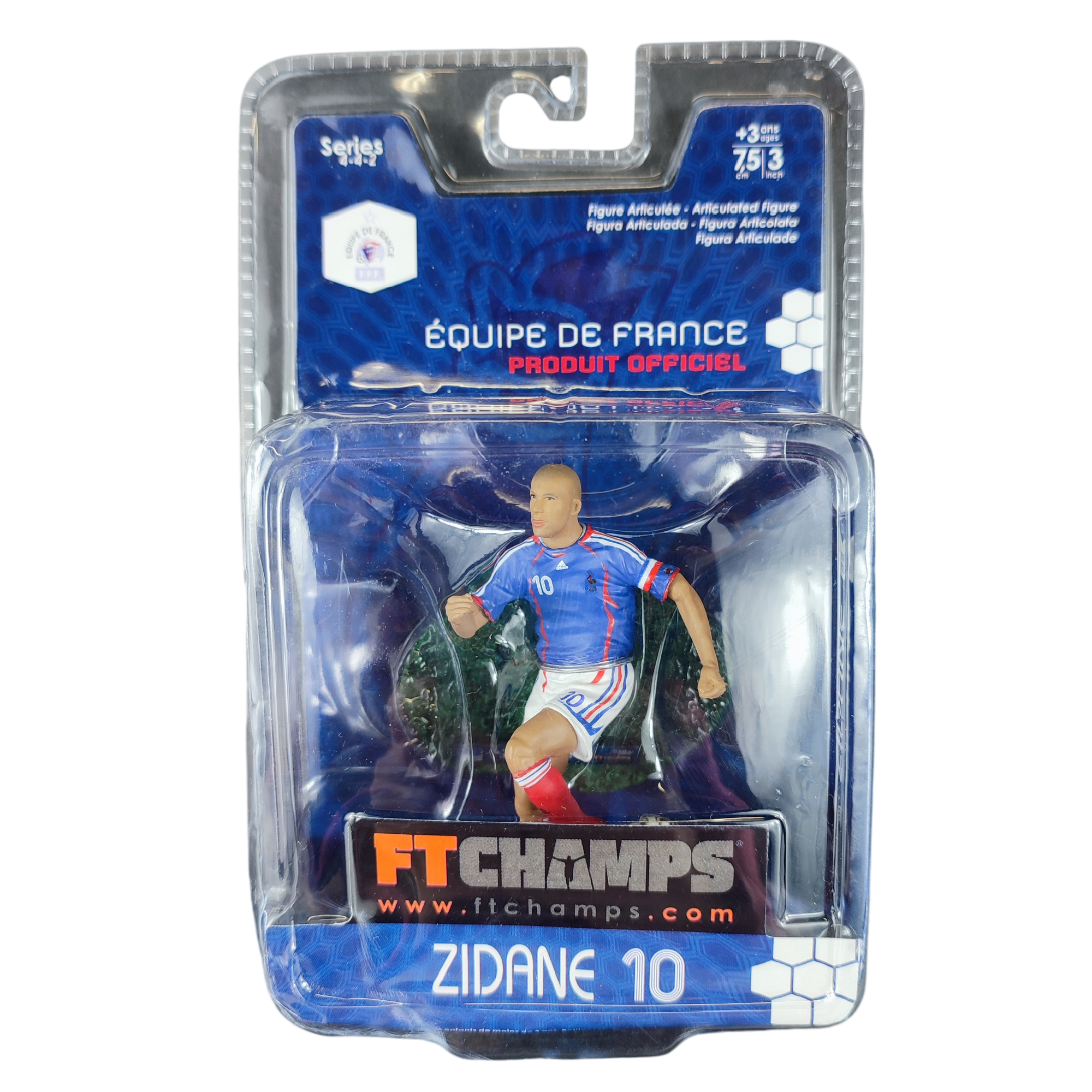 Figurine ZIDANE - équipe de France 1998 Bon état -  reconditionné disponible sur Label Emmaüs
