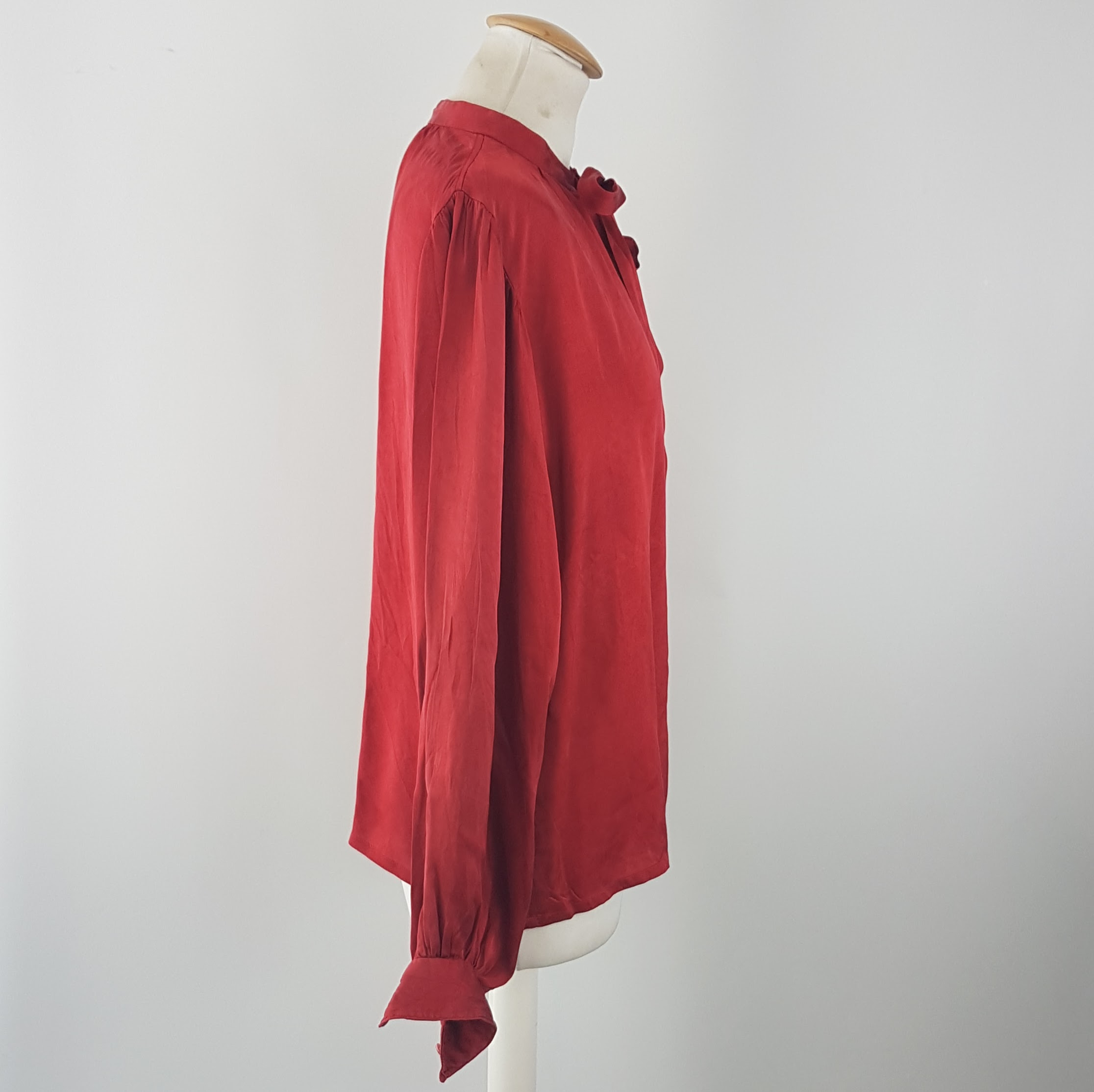 Chemisier en soie - Saint laurent - 38 (estimation) - Photo 3
