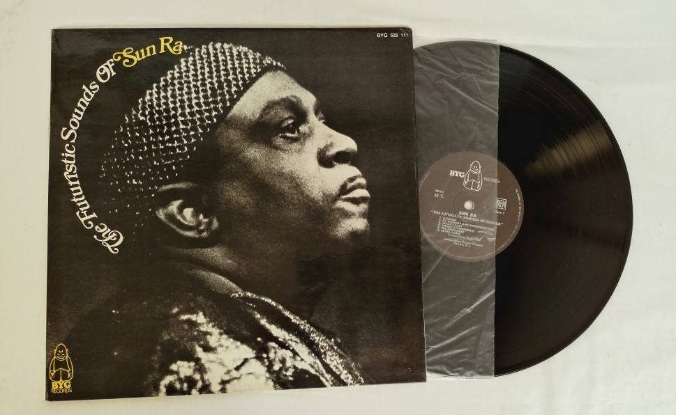 Vinyle 33 tours Sun Ra-The futuristic Sounds of Sun Ra-BYG records,1969. Rare.  - Vue 2 - 