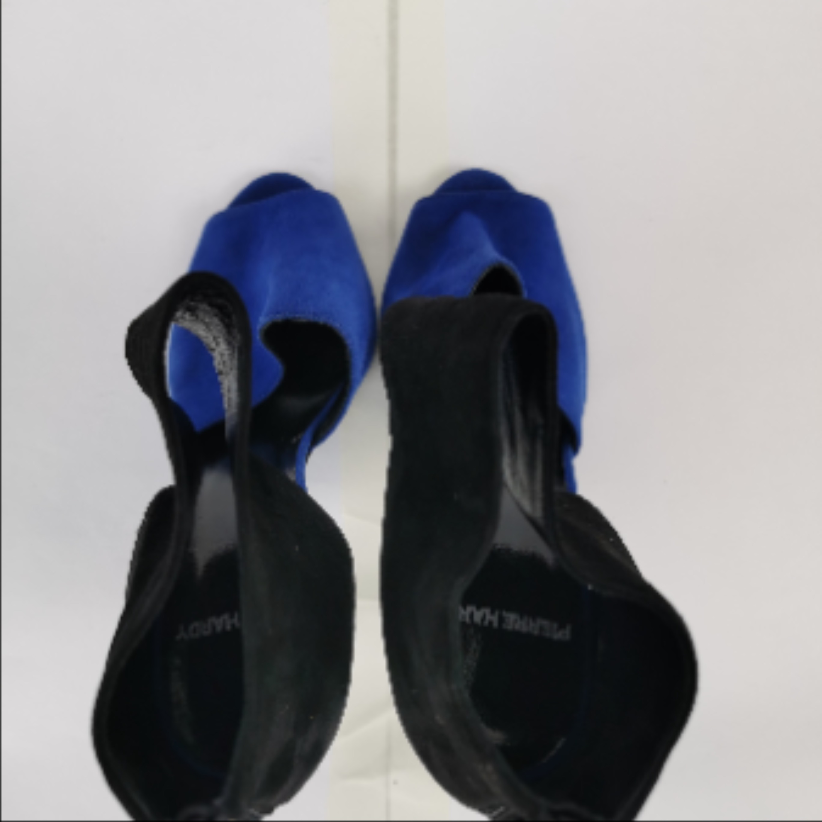 Escarpin PIERRE HARDY 38 noir & bleu - Photo 3