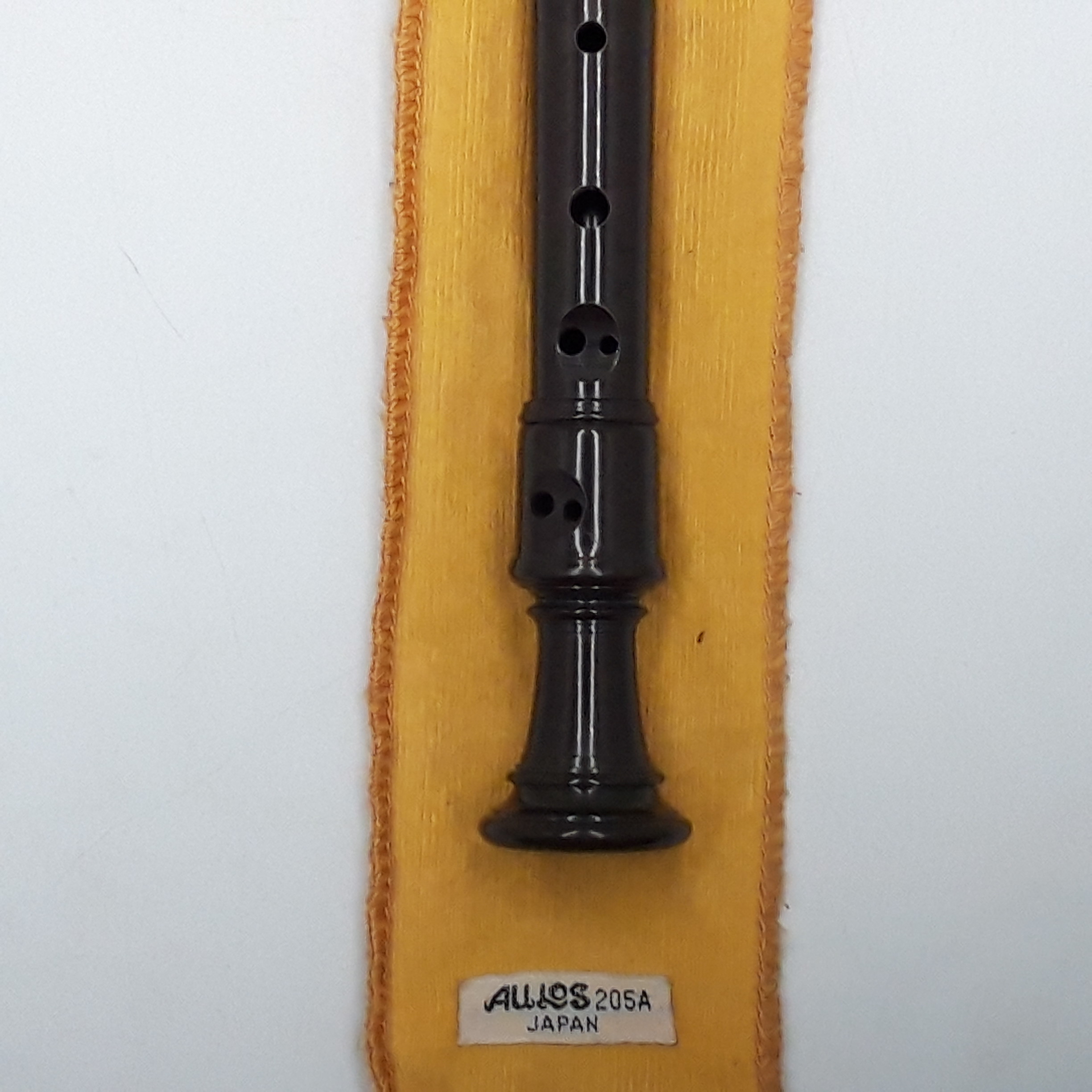 Flûte à bec, Soprano en Plastique ‘’AULOS 205A’’, 33 cm. - Bon état - Photo 4