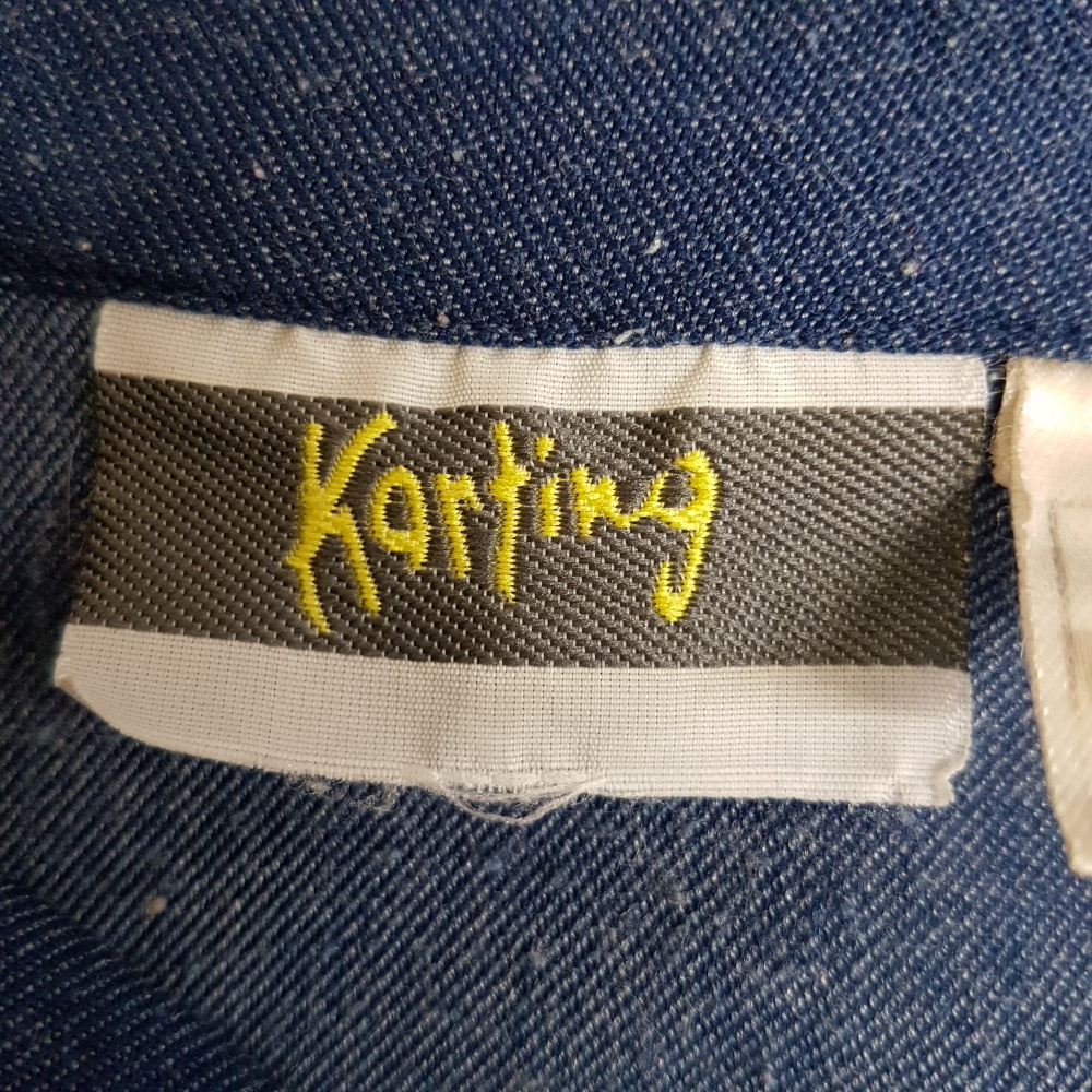Robe imitation denim bleue - KARTING - Taille 48 - Photo 7