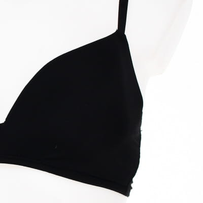 Soutien gorge 95B noir sans armatures - La halle - Femme - Photo 4