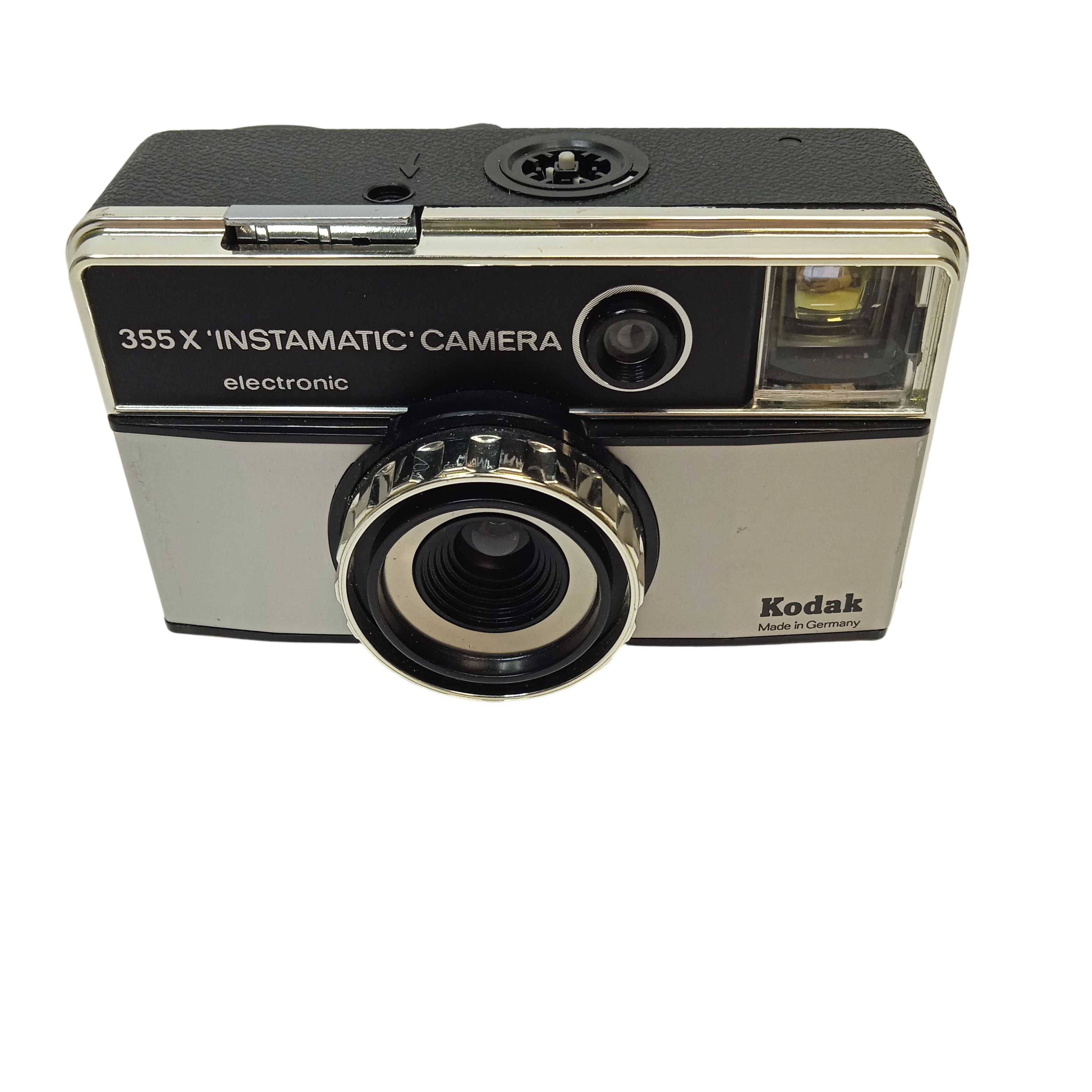 Appareil Photo KODAK 355 X Instamatic Camera Electronic - État correct sur Label Emmaüs