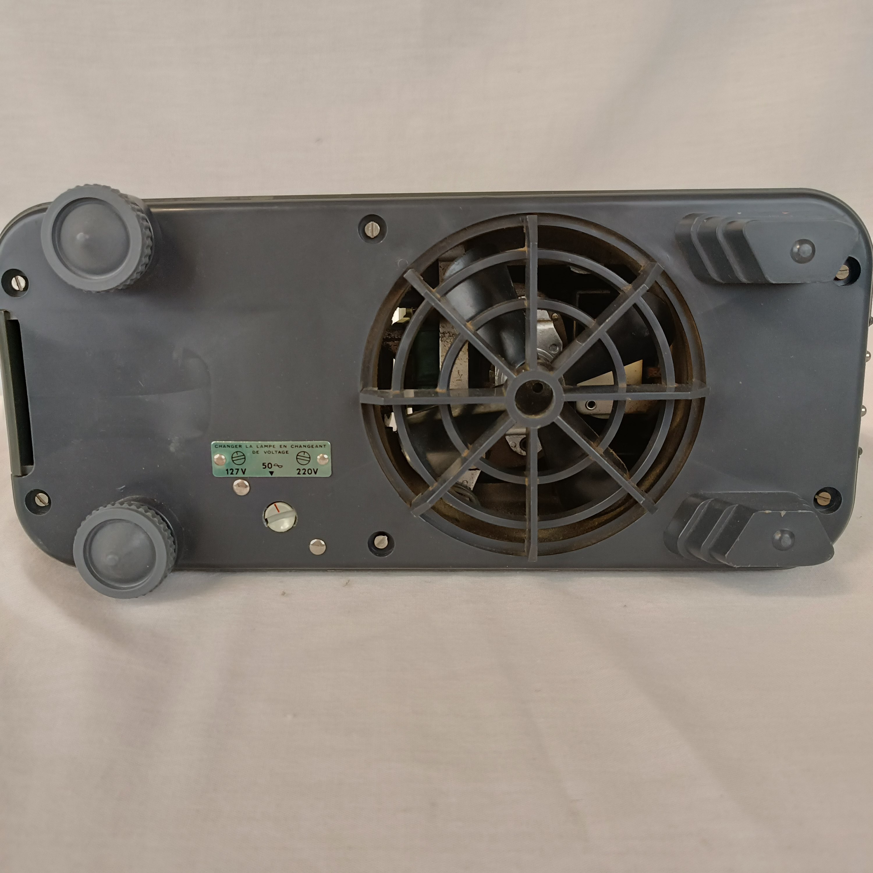 Ancien projecteur de diapositives MALIK (110 / 220 V) avec son cordon d'alimentation - Photo 5