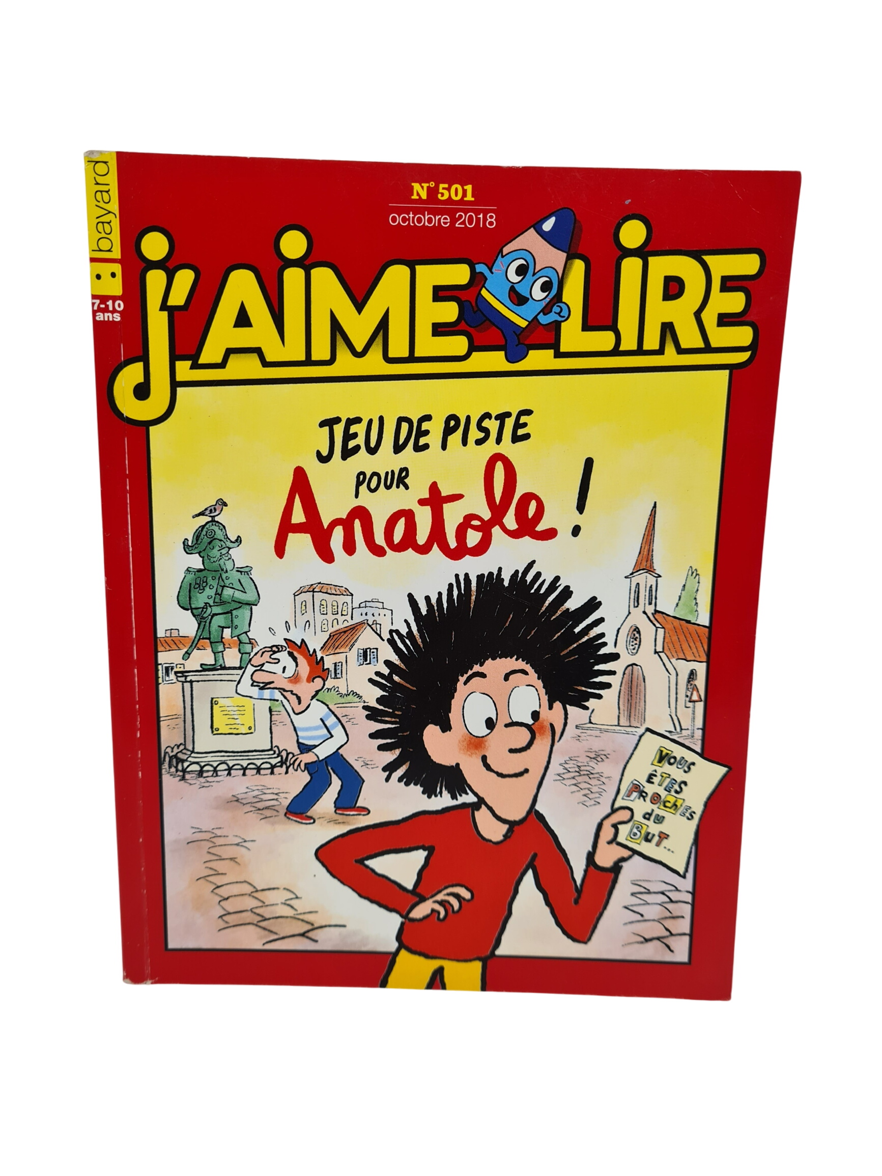 Livre d'enfant - J'aime lire Jeu de piste pour Anatole! N°501 - Bayard - 7/10 ans - Photo 0