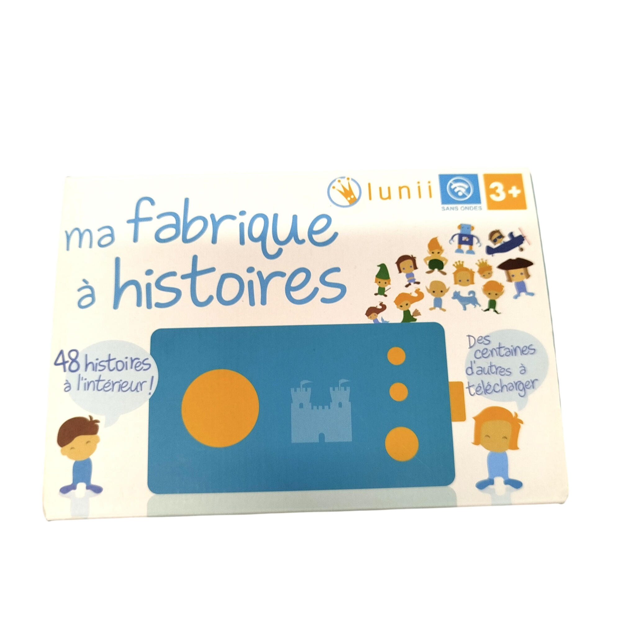 Acheter LUNII Ma fabrique a histoires - 30,00 € LUNII Ma fabrique a histoires - reconditionné disponible sur Label Emmaüs