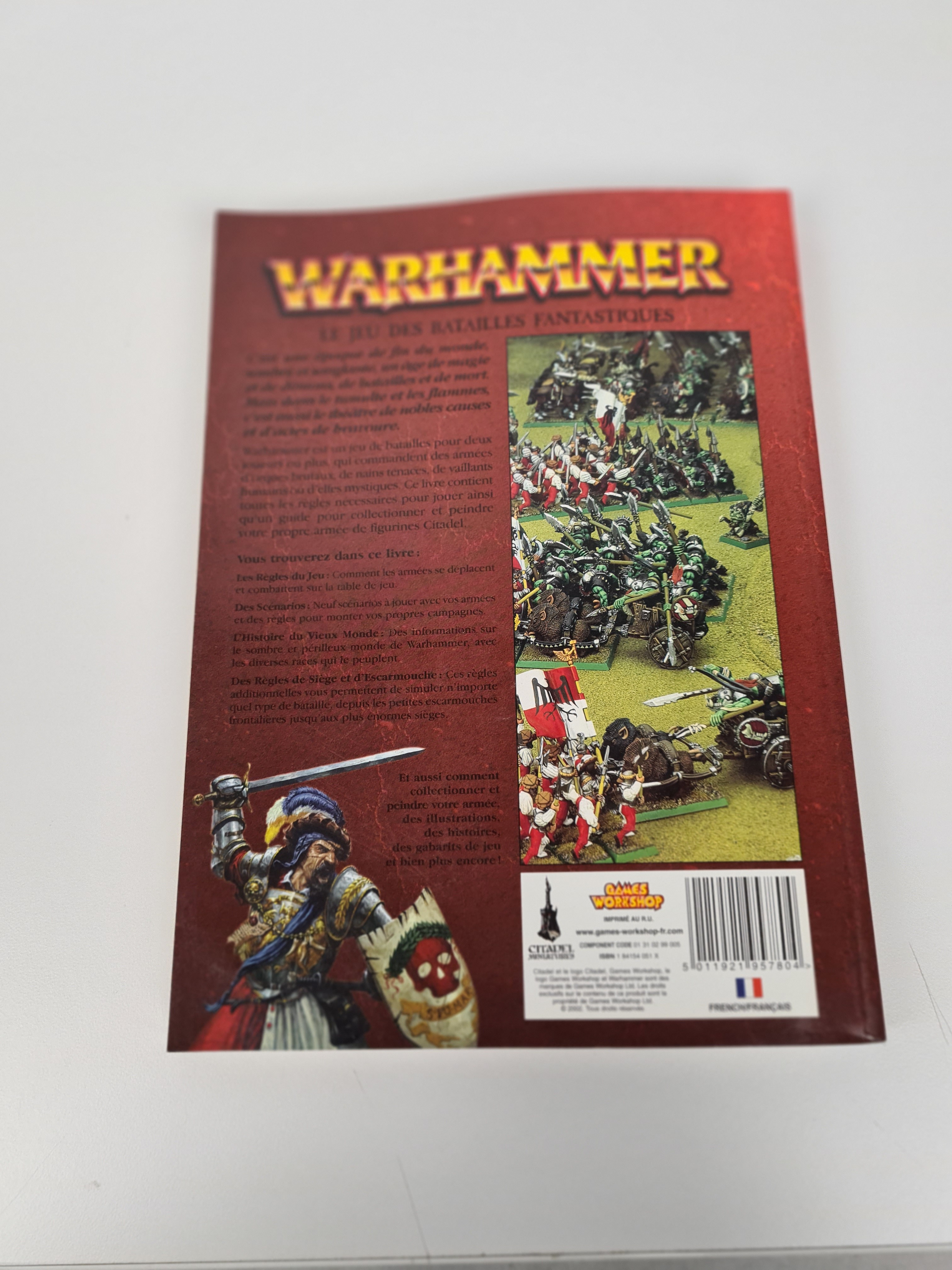 Warhammer : Le jeu des batailles fantastiques - livre de règles - Label