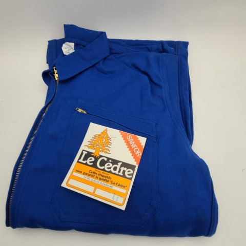 Combinaison de travail 1 zip T 46 - Sanfor - Le Cèdre - Comme neuf - Photo 4