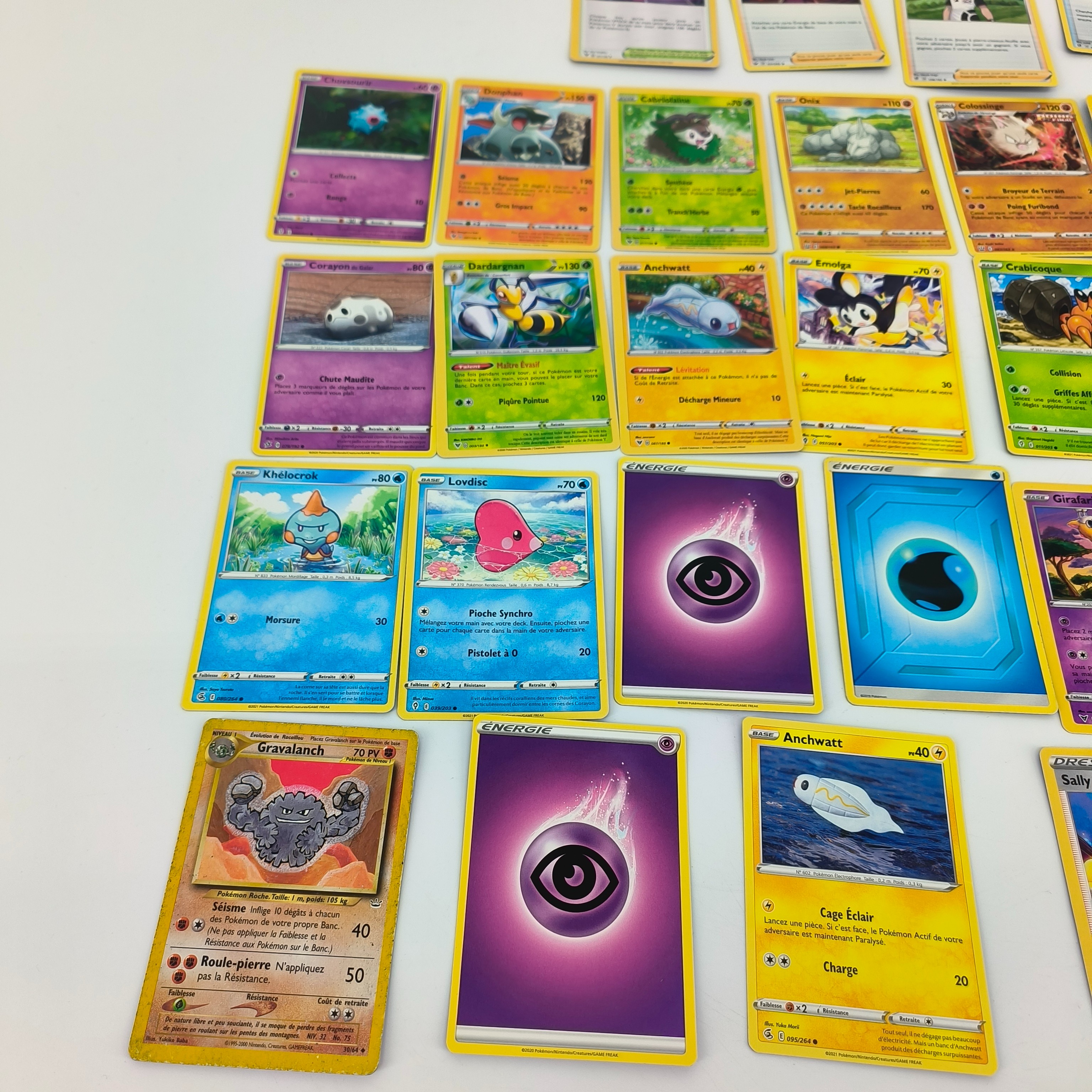 Lot divers de 30 cartes Pokémon-Nintendo Très bon état - Vue 2 - 