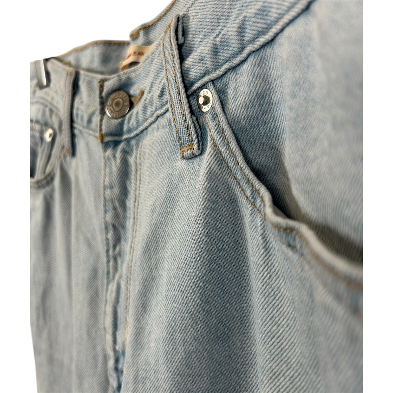 Levi Strauss & Co - Pantalon Jean bleu clair 100% coton - Taille 40 - Très bon état - Photo 6