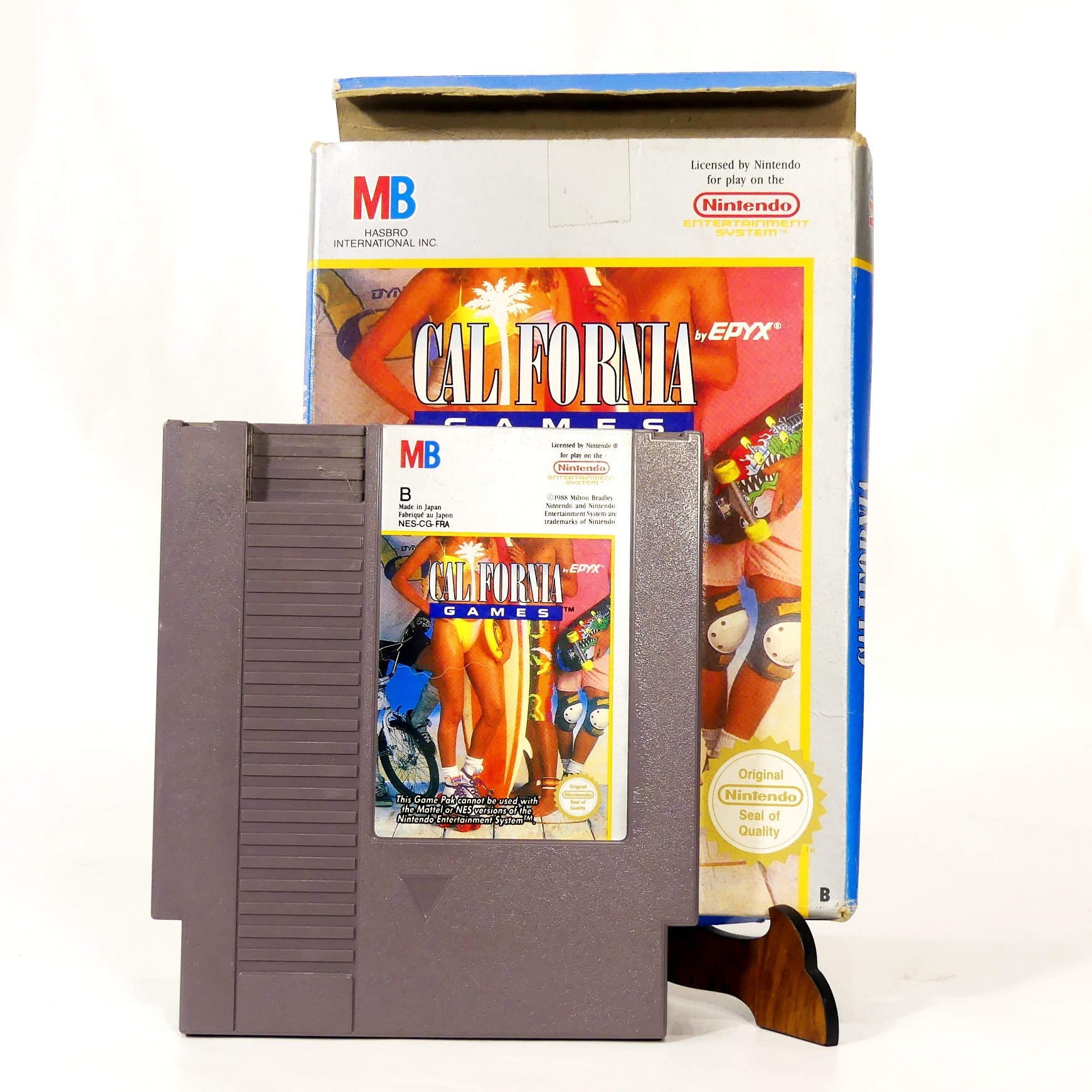 Jeu California Games - Nintendo Entertainment System (NES) - 1988 Bon état - Vue 6 - 