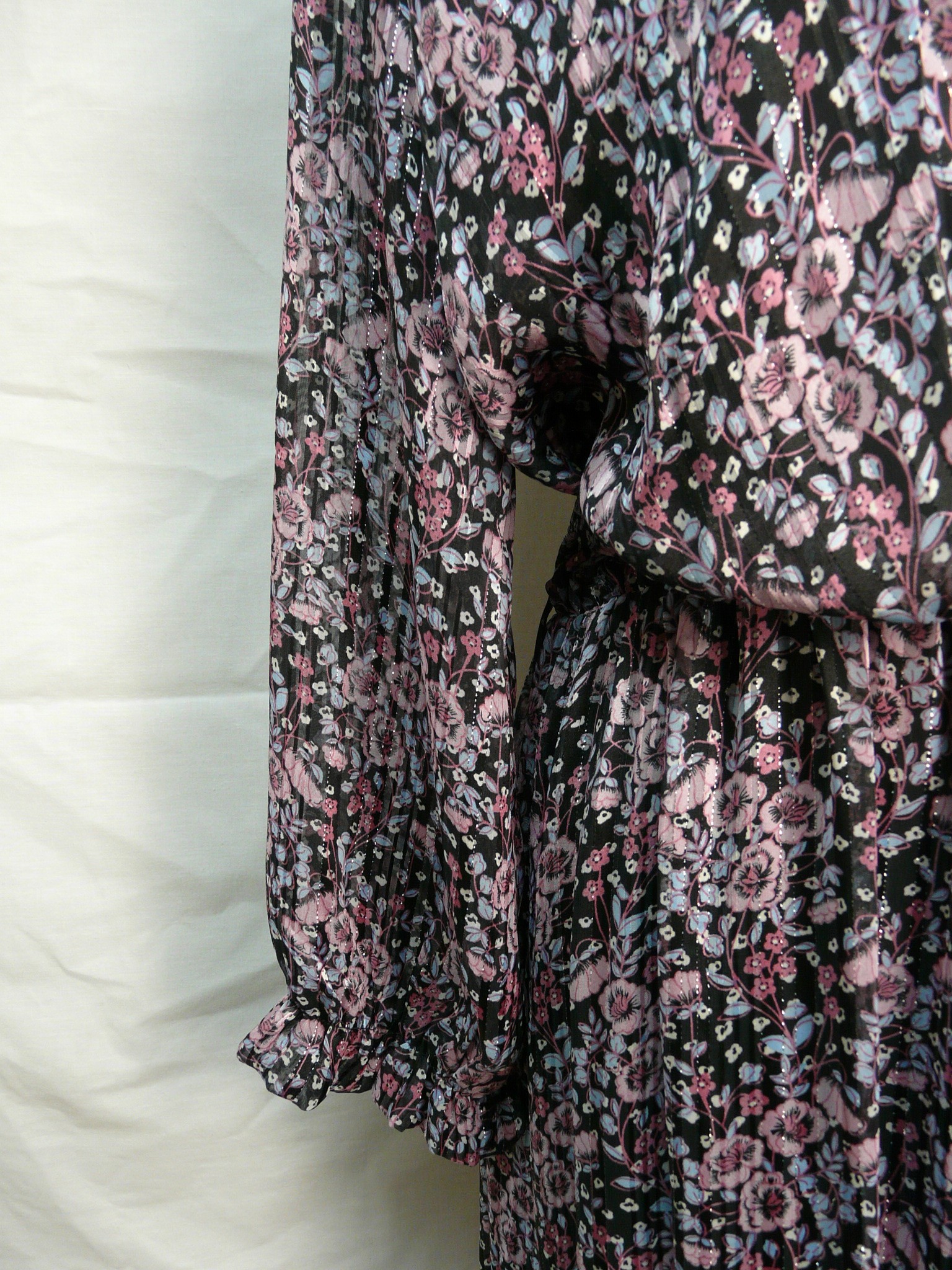 RF186 - Robe longue cache-coeur - Lili & Lala -Taille M Très bon état - Vue 7 - 