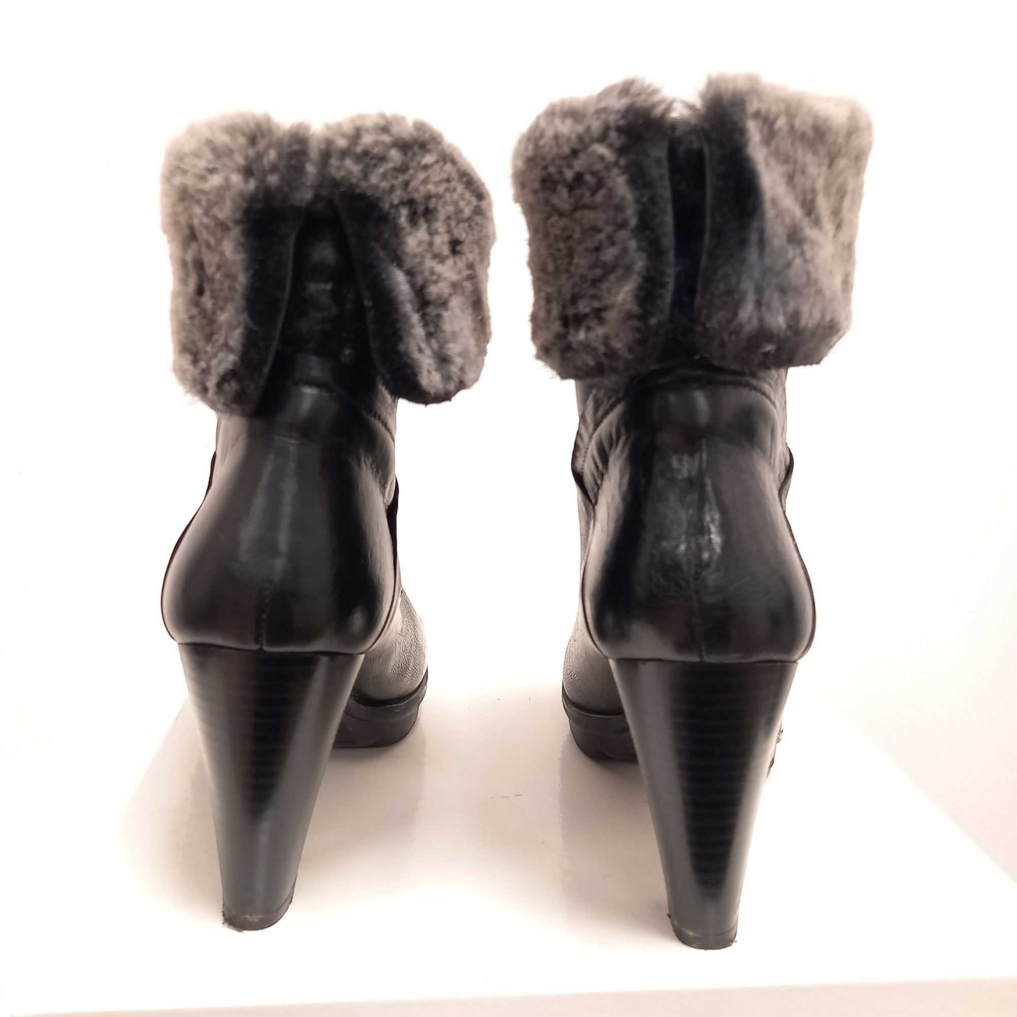 Bottines noires- Heyraud- P:39 - Photo 2
