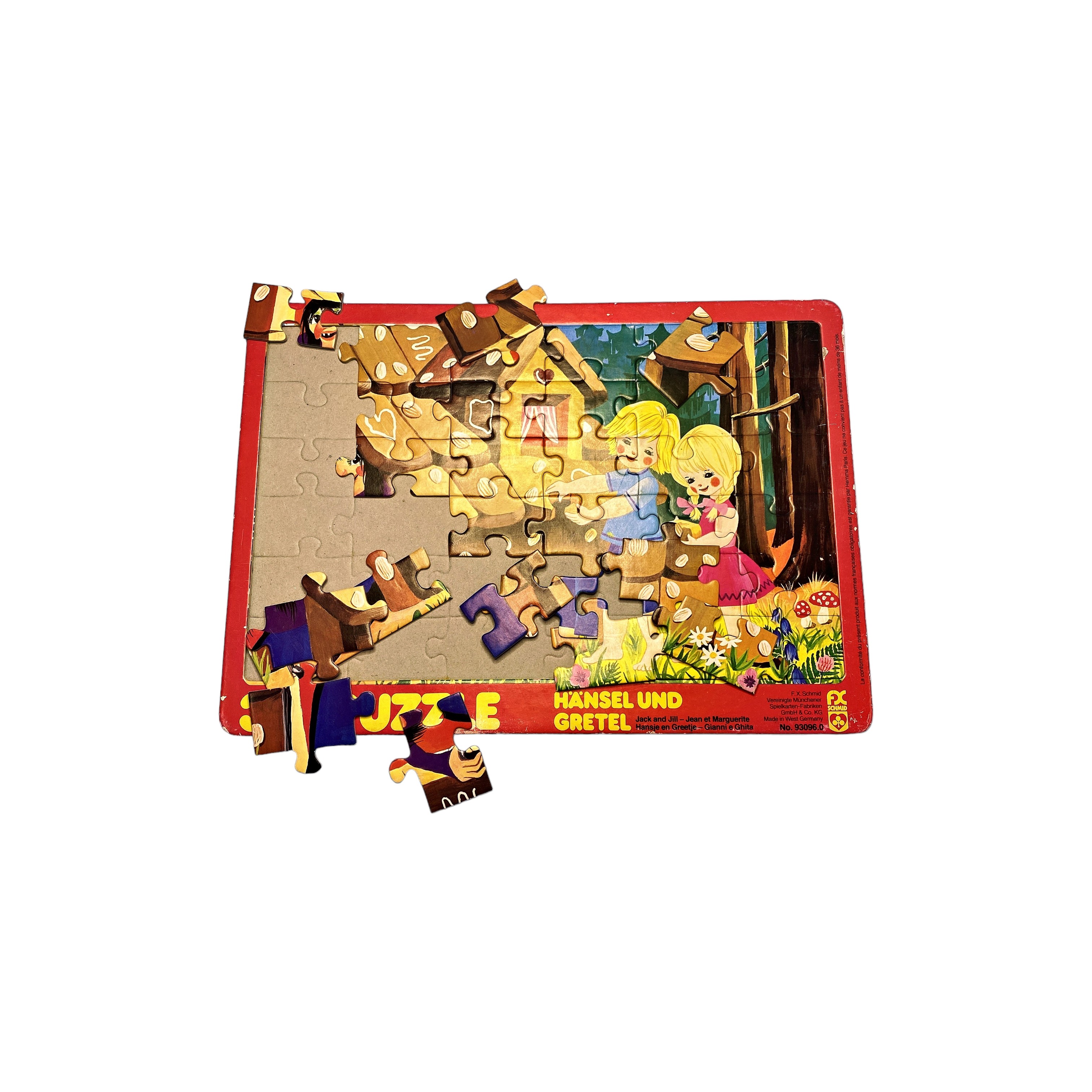 Puzzle cadre - Jack and Jill - Hansel et Gretel - 36 pièces Comme neuf - Vue 3 - 