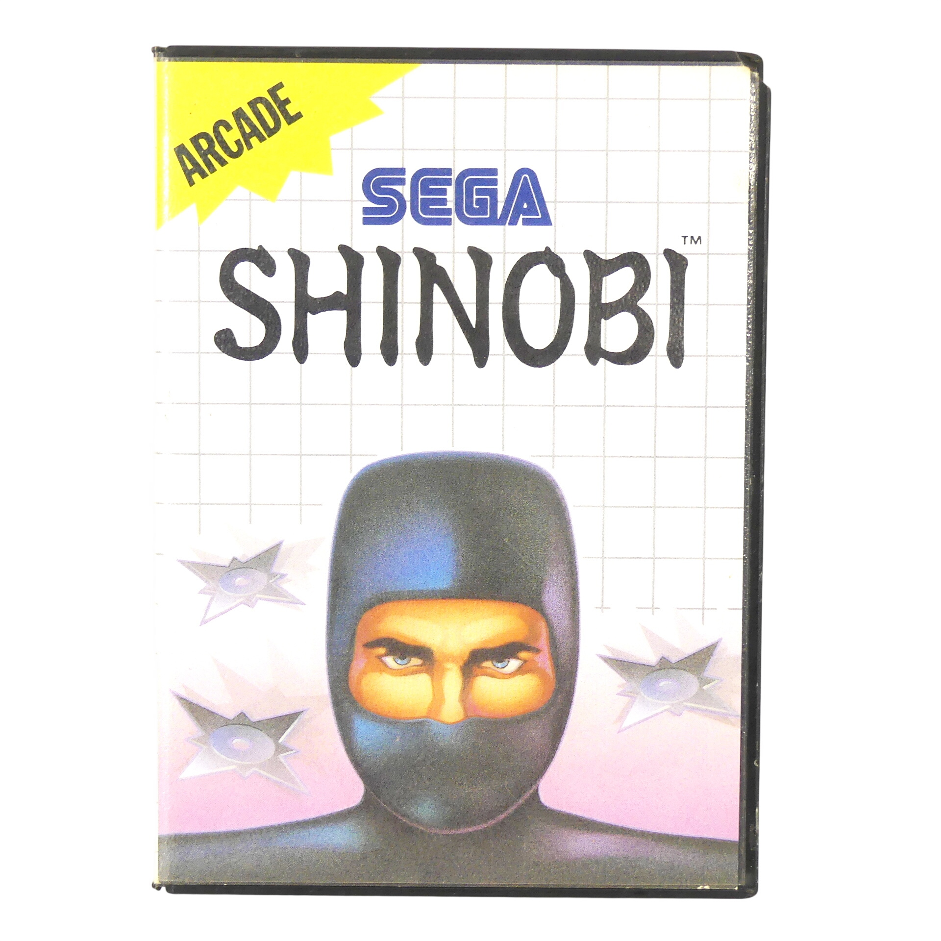 Jeu - Shinobi - SEGA - Arcade Bon état -  reconditionné disponible sur Label Emmaüs
