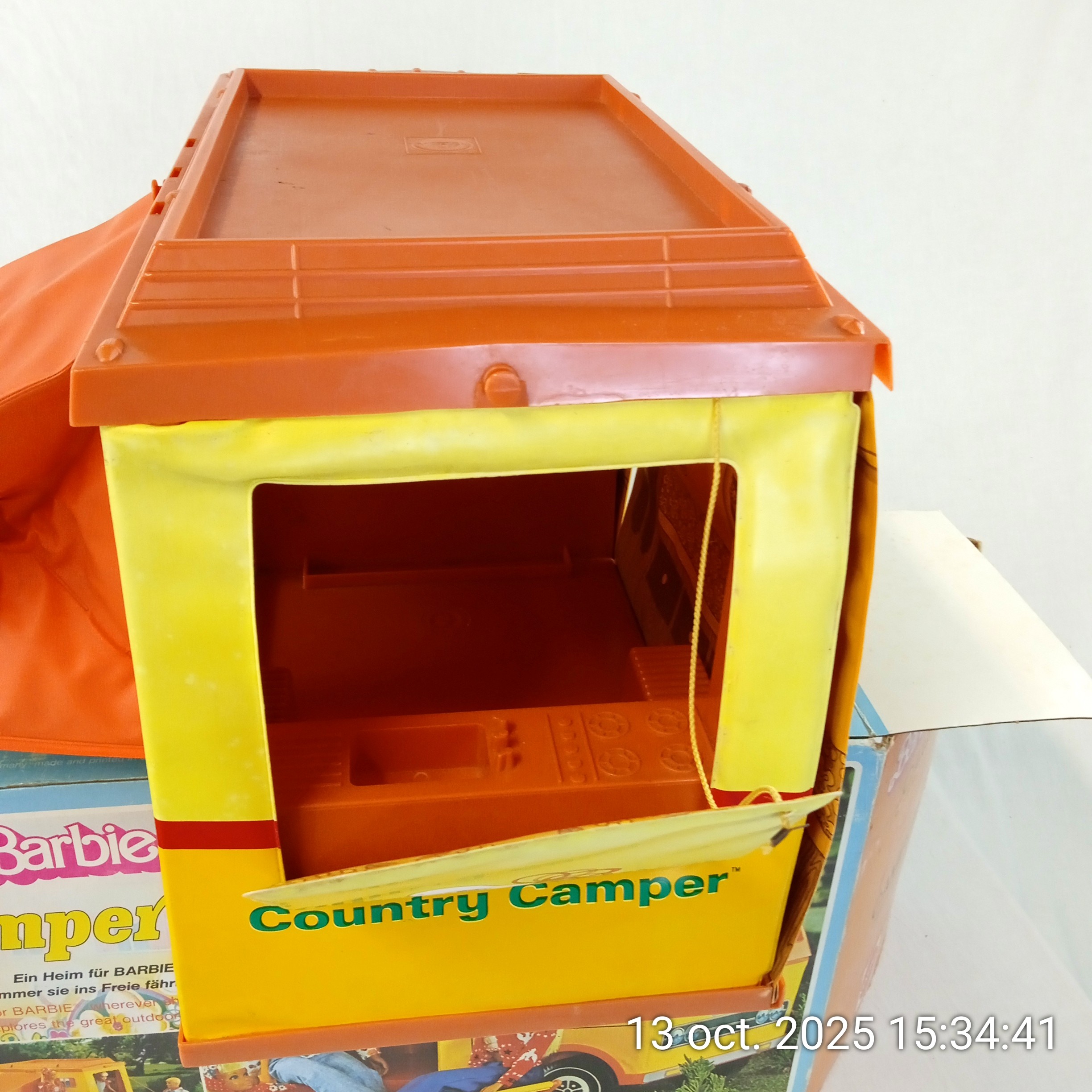 Barbie Camping-car 1970 CAMPER Mattel Bon état - Vue 5 - 