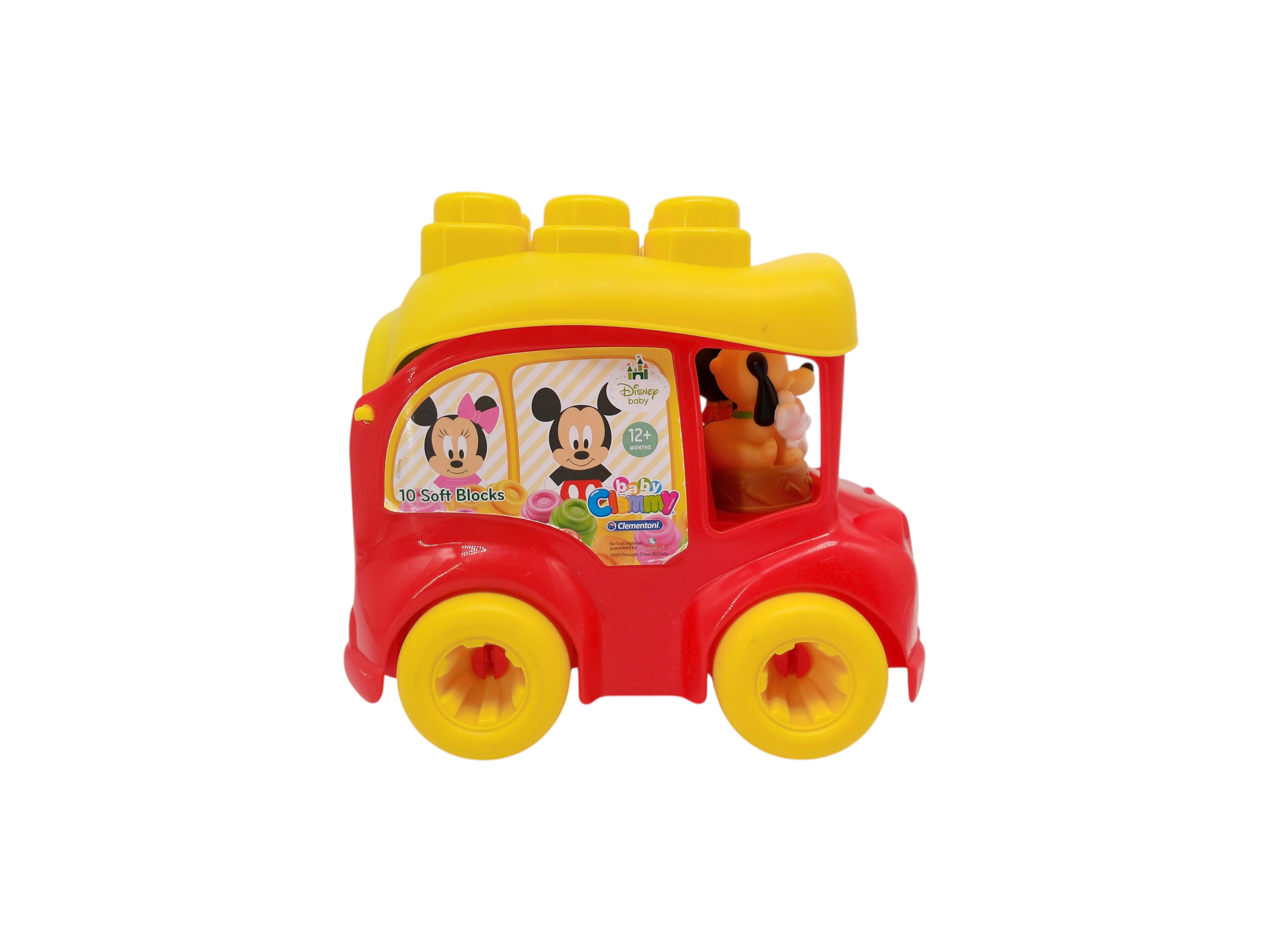 Baby Clemmy - Le bus Disney - 10 cubes souples Très bon état - Vue 2 - 