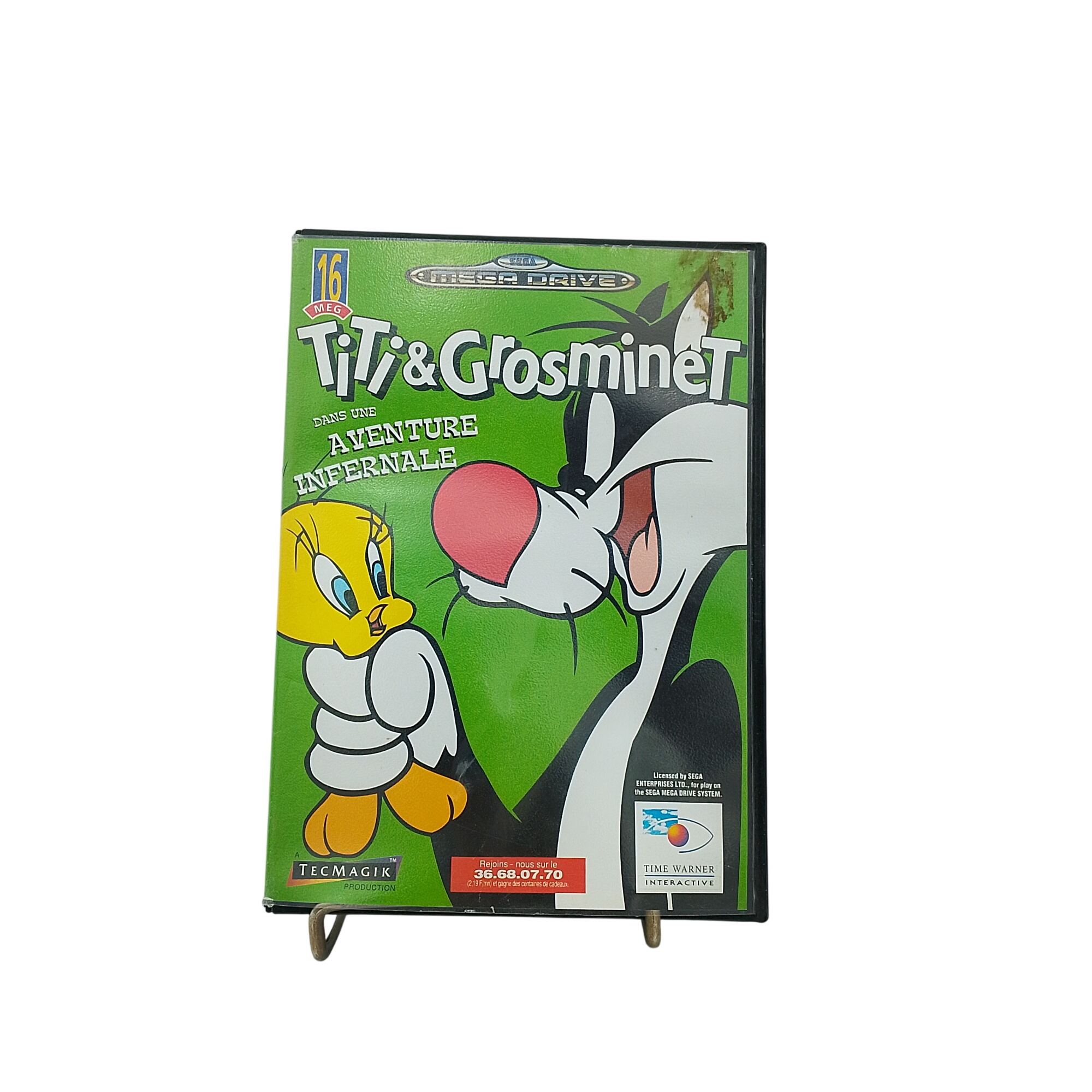 Acheter Titi et Grosminet dans une aventure infernale - Jeu Megadrive PAL Bon état - 40,00 € Titi et Grosminet dans une aventure infernale - Jeu Megadrive PAL Bon état - reconditionné disponible sur Label Emmaüs