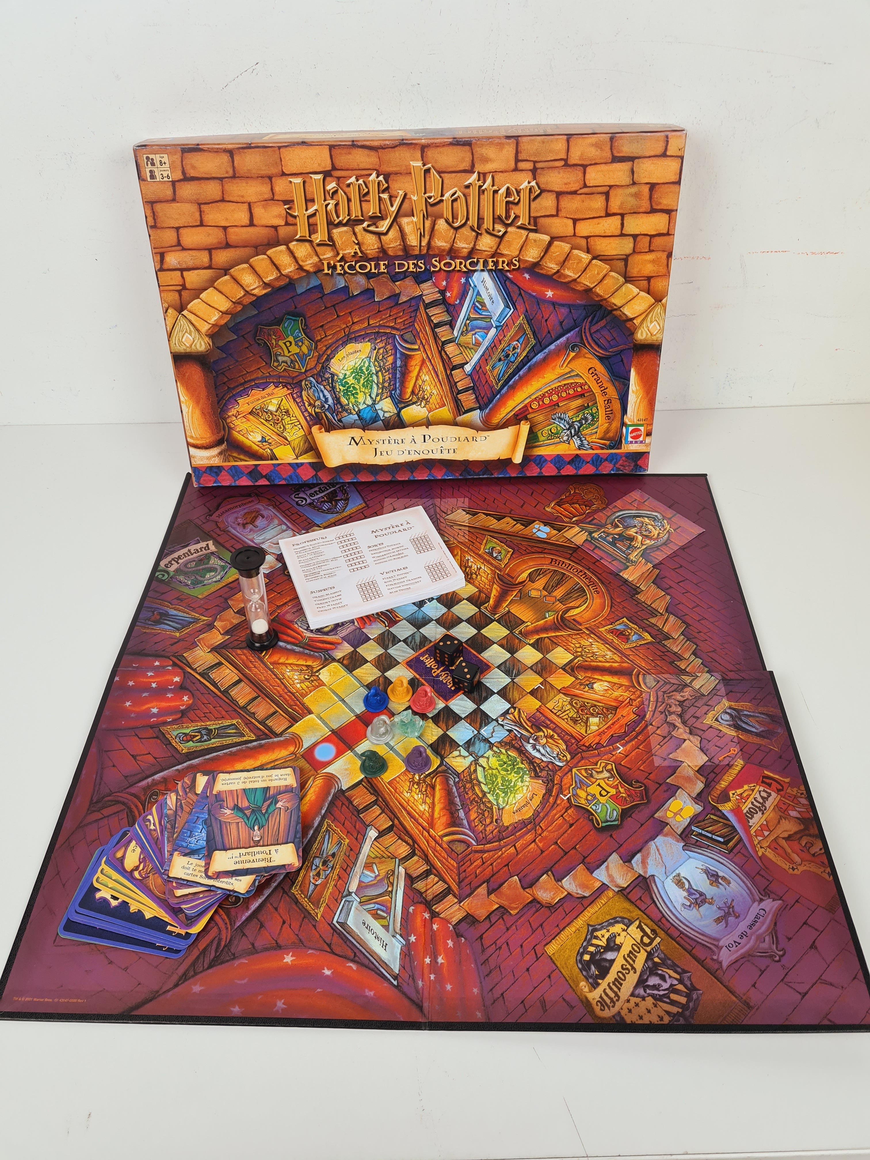 Jeu d'enquêtes - Harry Potter à l'école des sorciers - Mattel - Dès 8 ans Bon état - Vue 4 - 