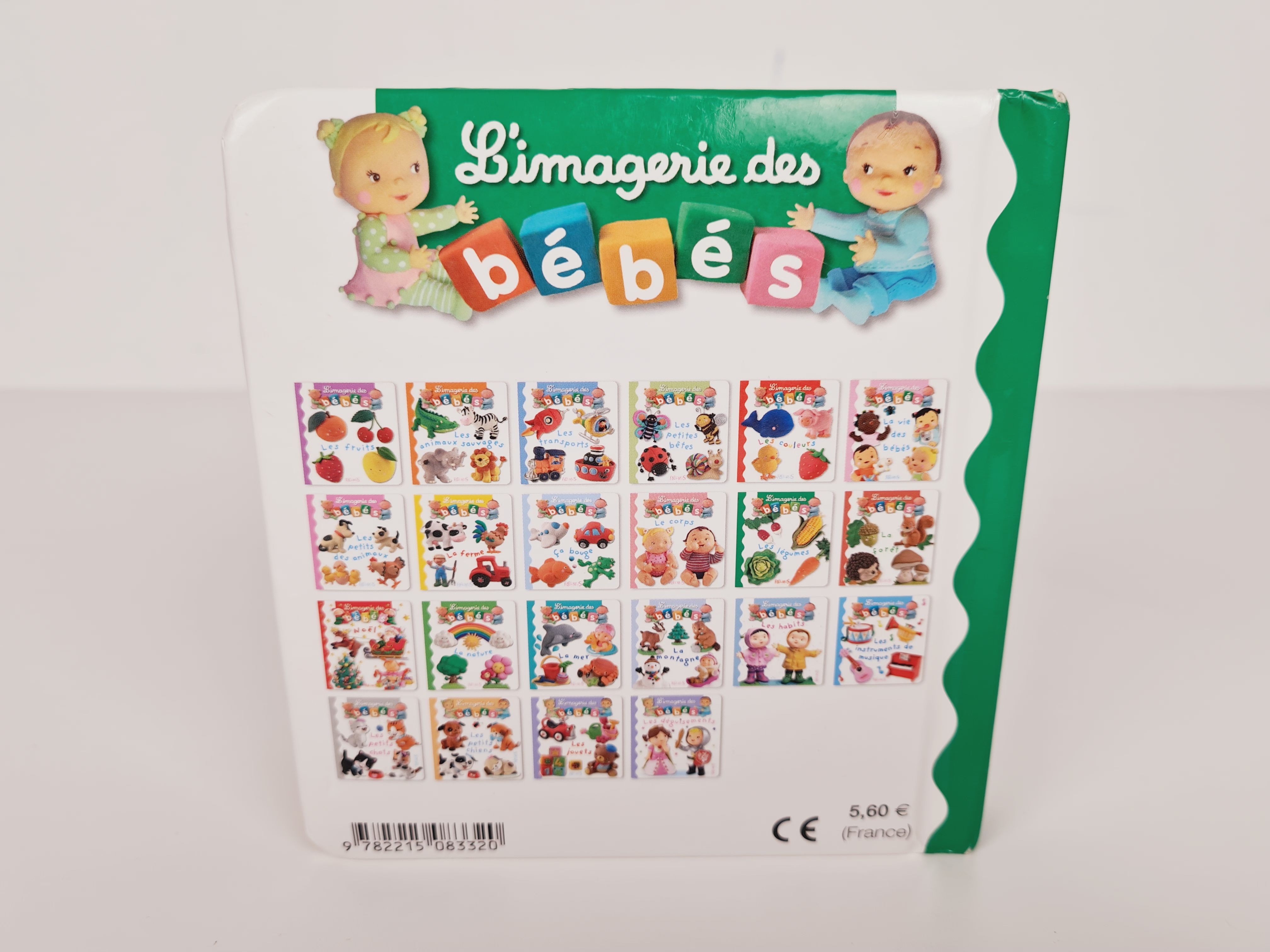 Livre Pages rigides L imagerie des bébés - Les légumes - 0/3 ans