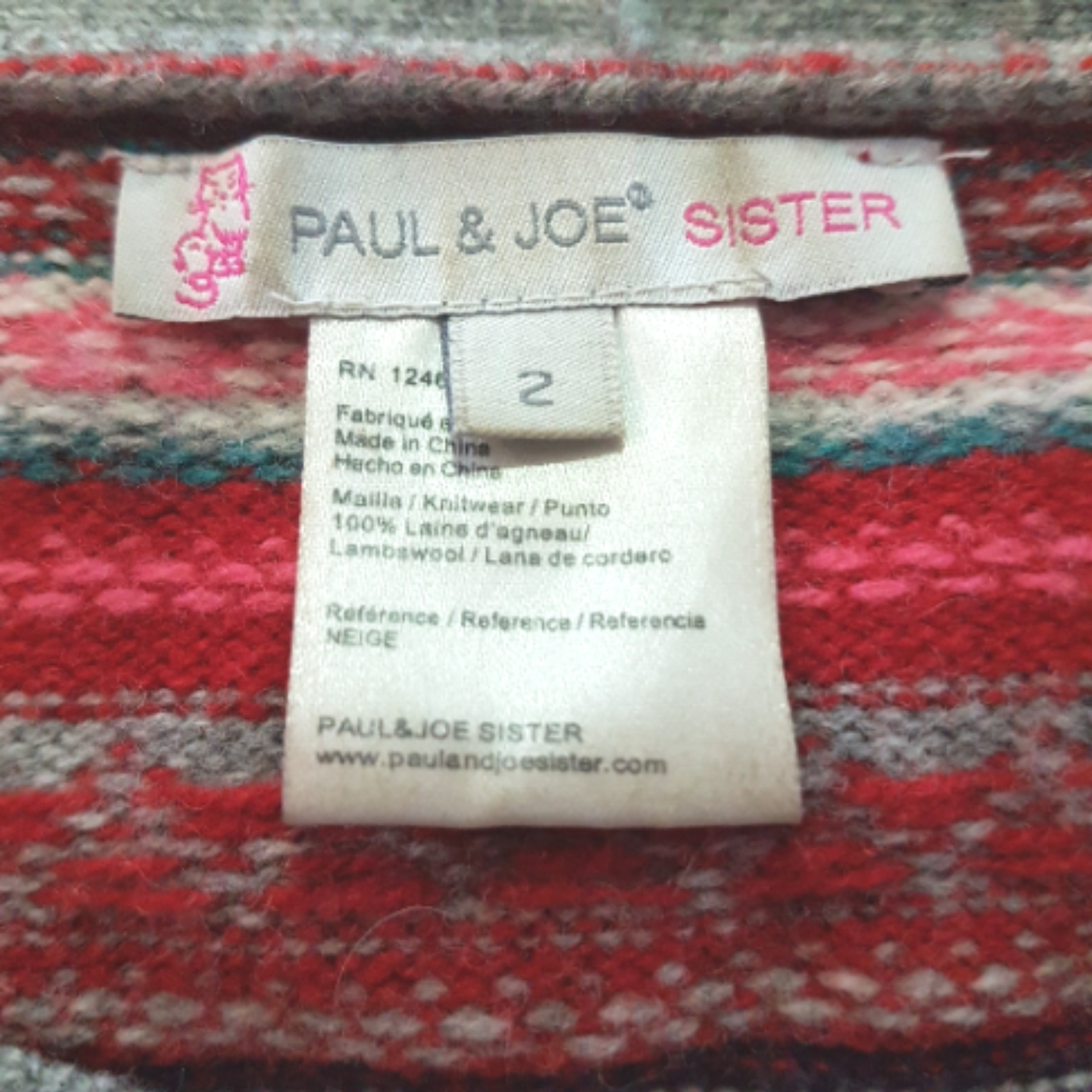 Gilet en Laine - Paul & Joe - T2 Très bon état - Vue 6 - 