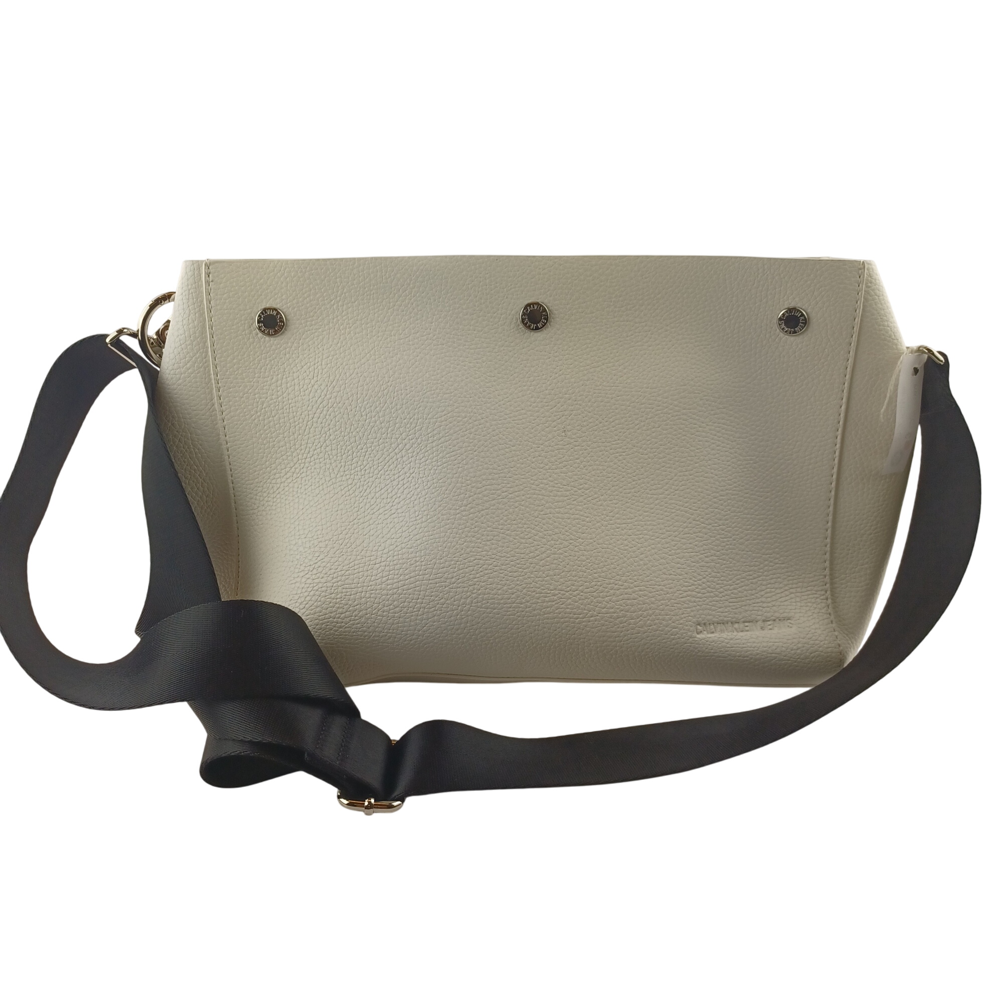 Sac à bandoulière noir et blanc Calvin Klein - Photo 0