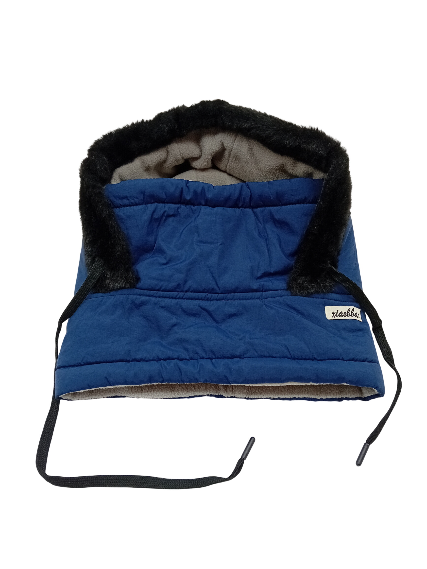 Xiaobbao Chancelière Bleue Fourrure Pour Poussette Universal (T3957) Très bon état - Vue 2 - 