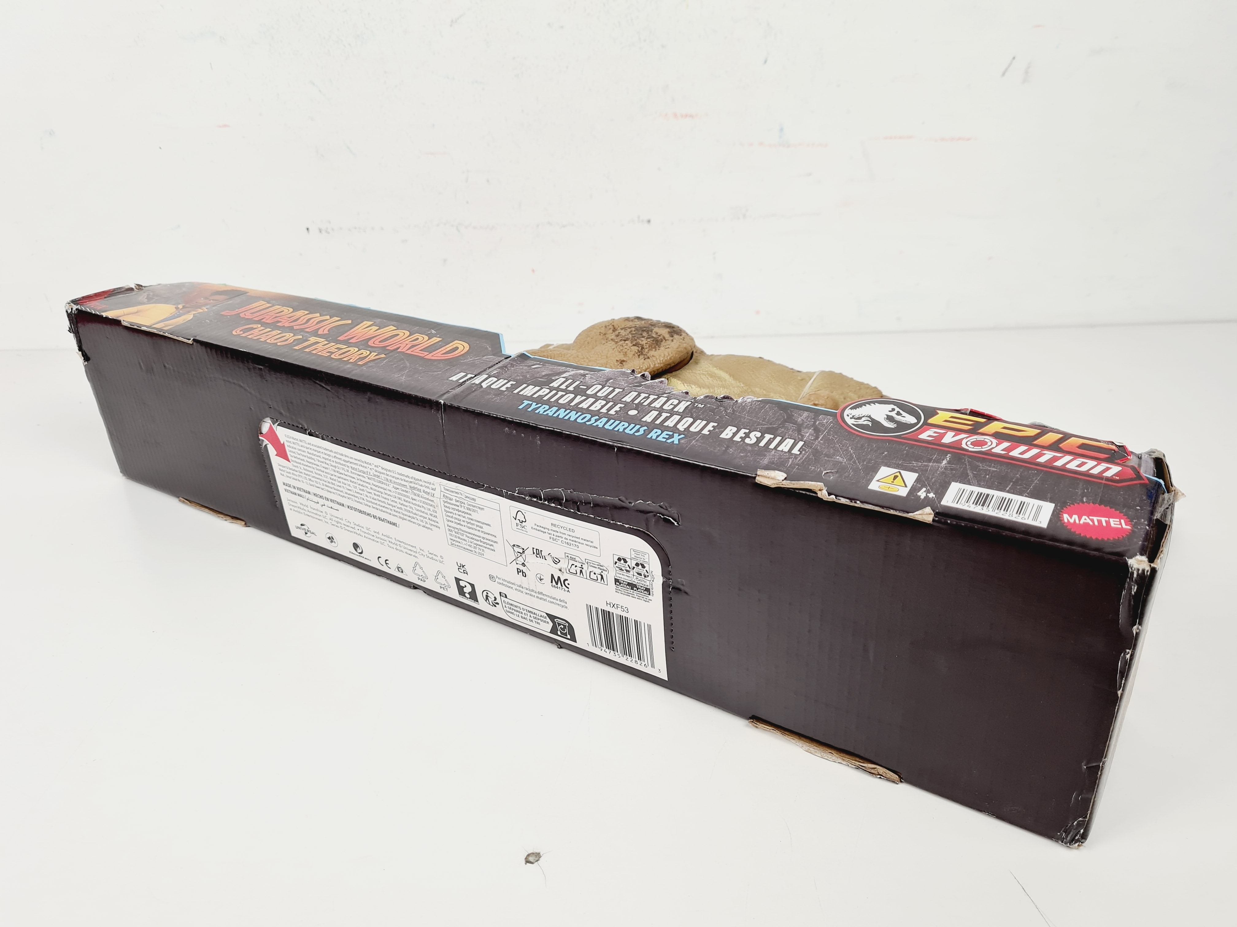 Voir photo 4 de Figurine - T-rex attaque Suprême Jurassic World - Mattel - 4 ans + Figurine - T-rex attaque Suprême Jurassic World - Mattel - 4 ans + Comme neuf - Vue 4 -