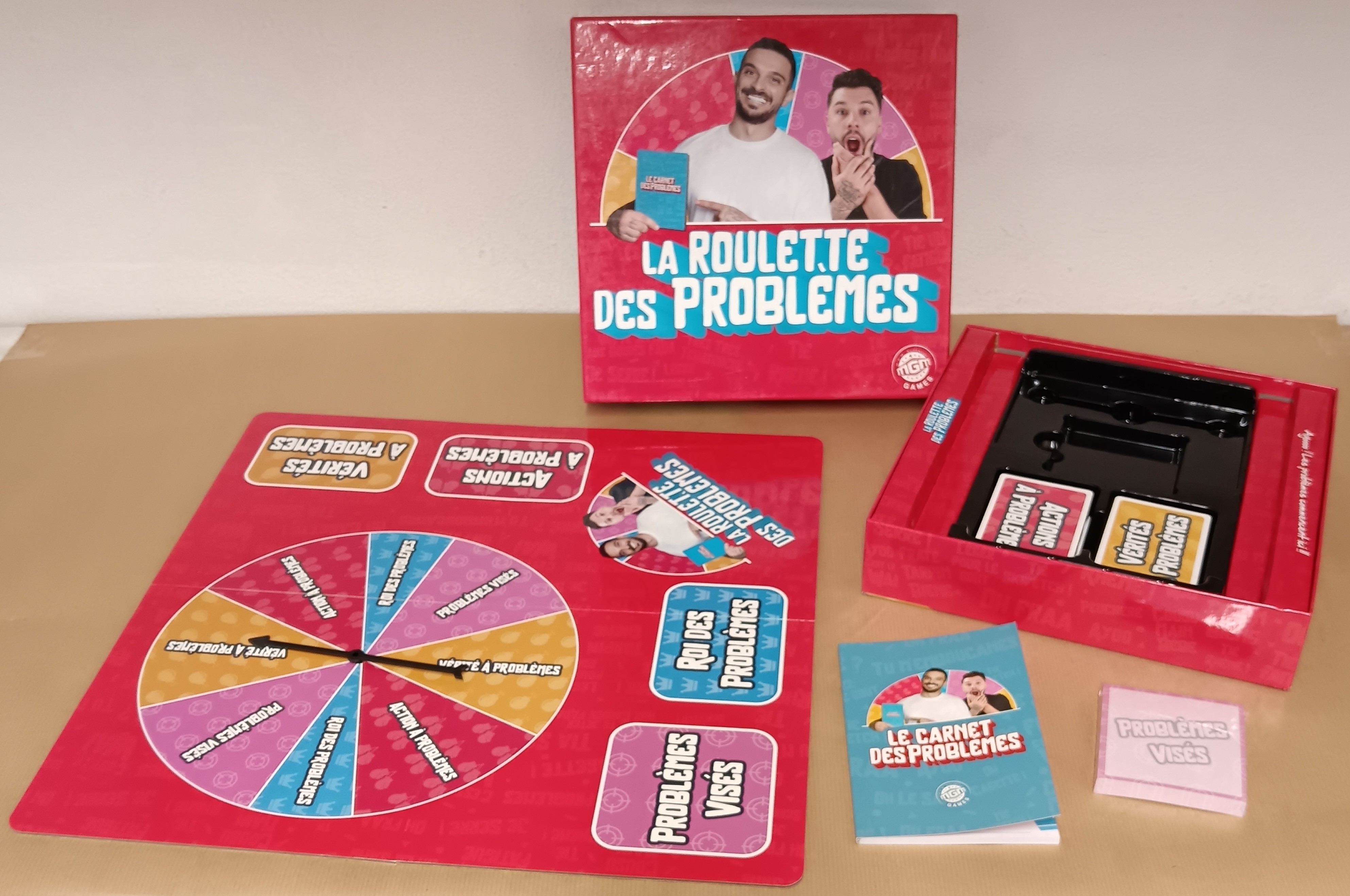 Jeu de société La Roulette des Problèmes Mgm Games Très bon état - Vue 2 - 