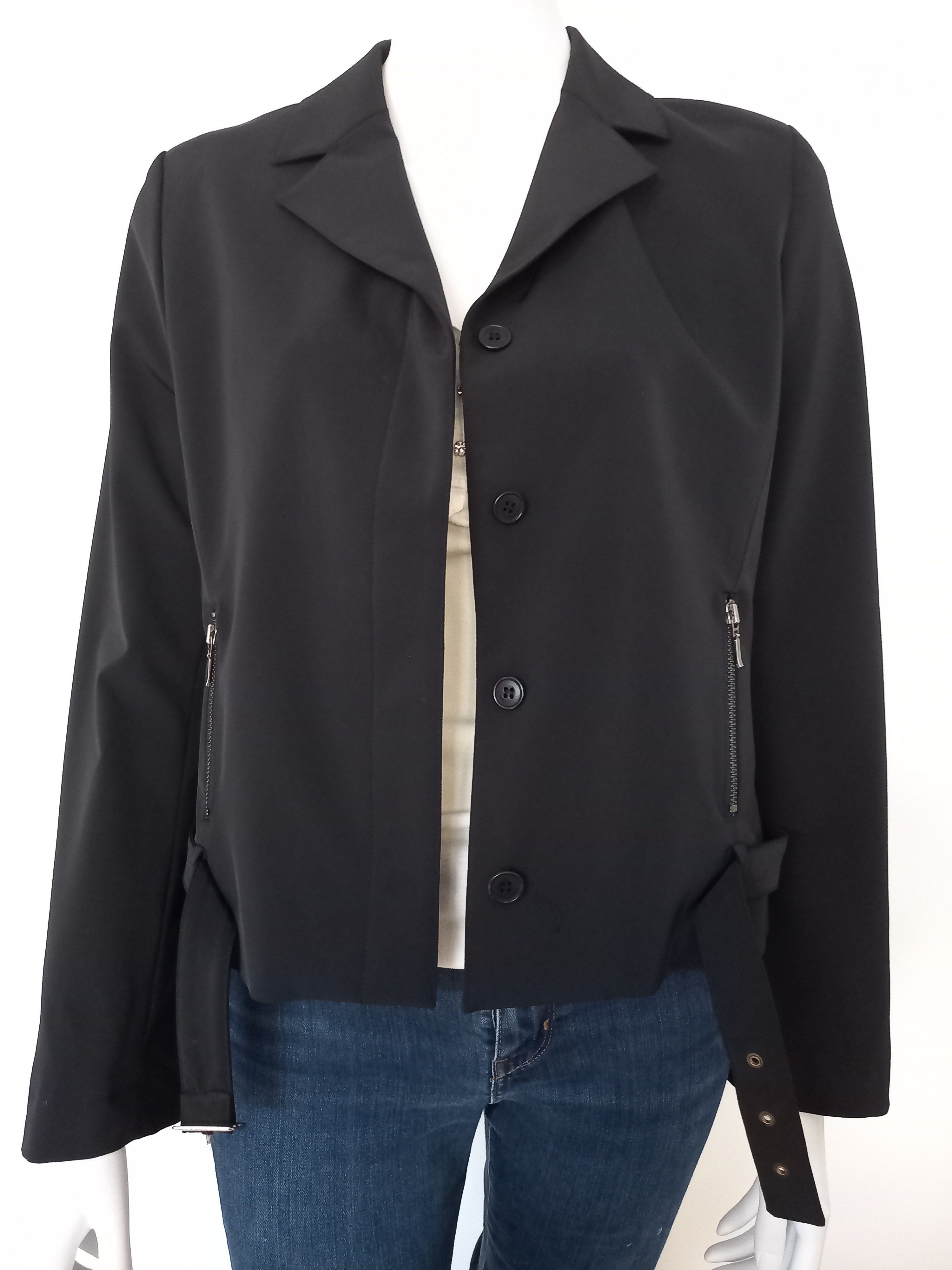 Veste blouson femme noir Darel taille 44 Très bon état - Vue 3 - 