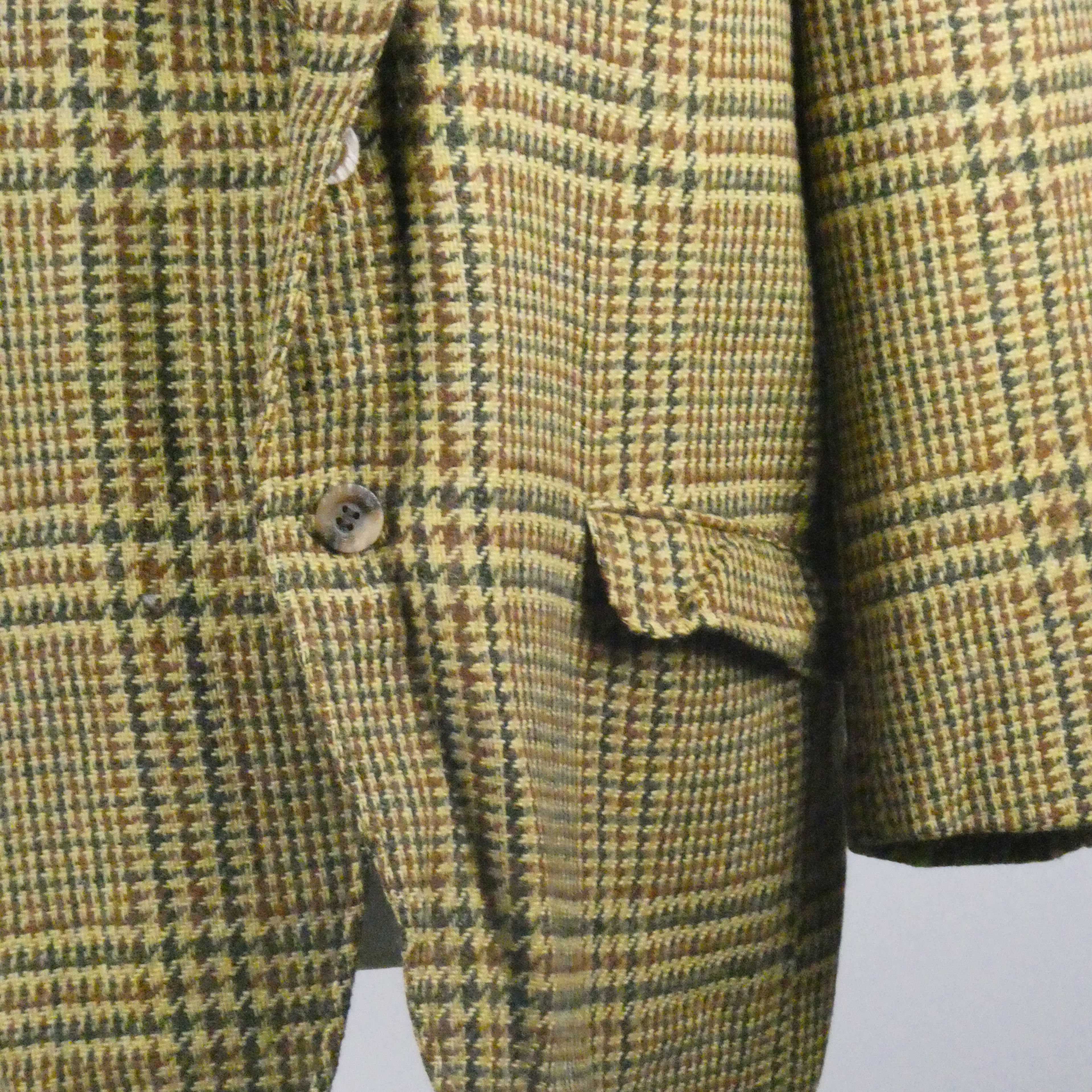 The Hub veste jaune noir et marron - taille 46 - Photo 3