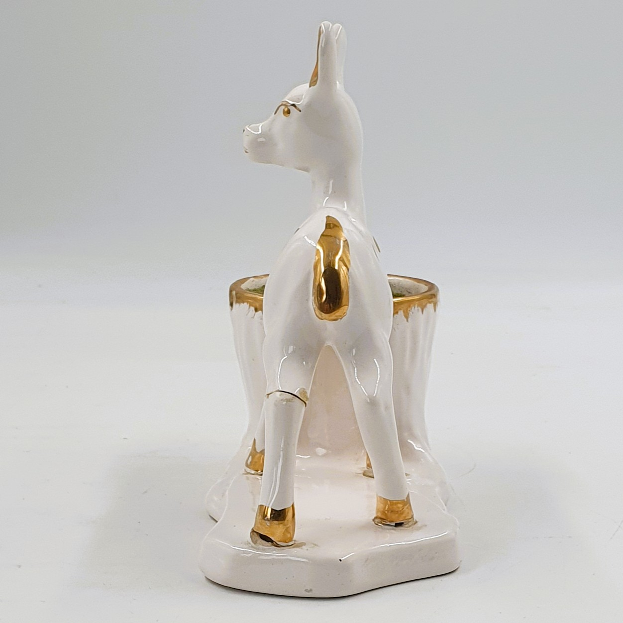 Pot planteur biche Vallauris en céramique - Photo 1