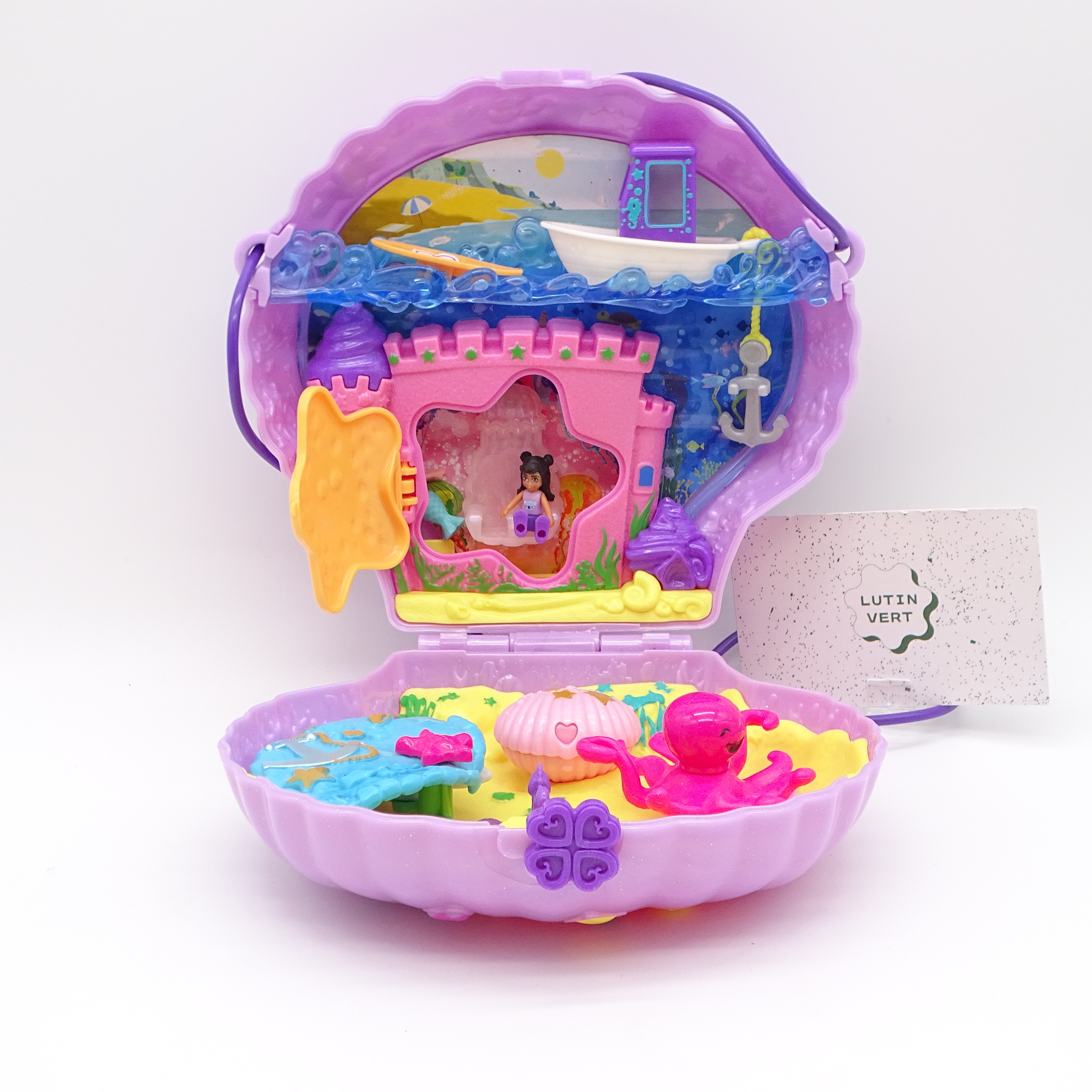 Voir photo 2 de Polly Pocket coquillage enchanté d'occasion MATTEL - Dès 4 ans | Ref 14205 Polly Pocket coquillage enchanté d'occasion MATTEL - Dès 4 ans | Ref 14205 Très bon état - Vue 2 -