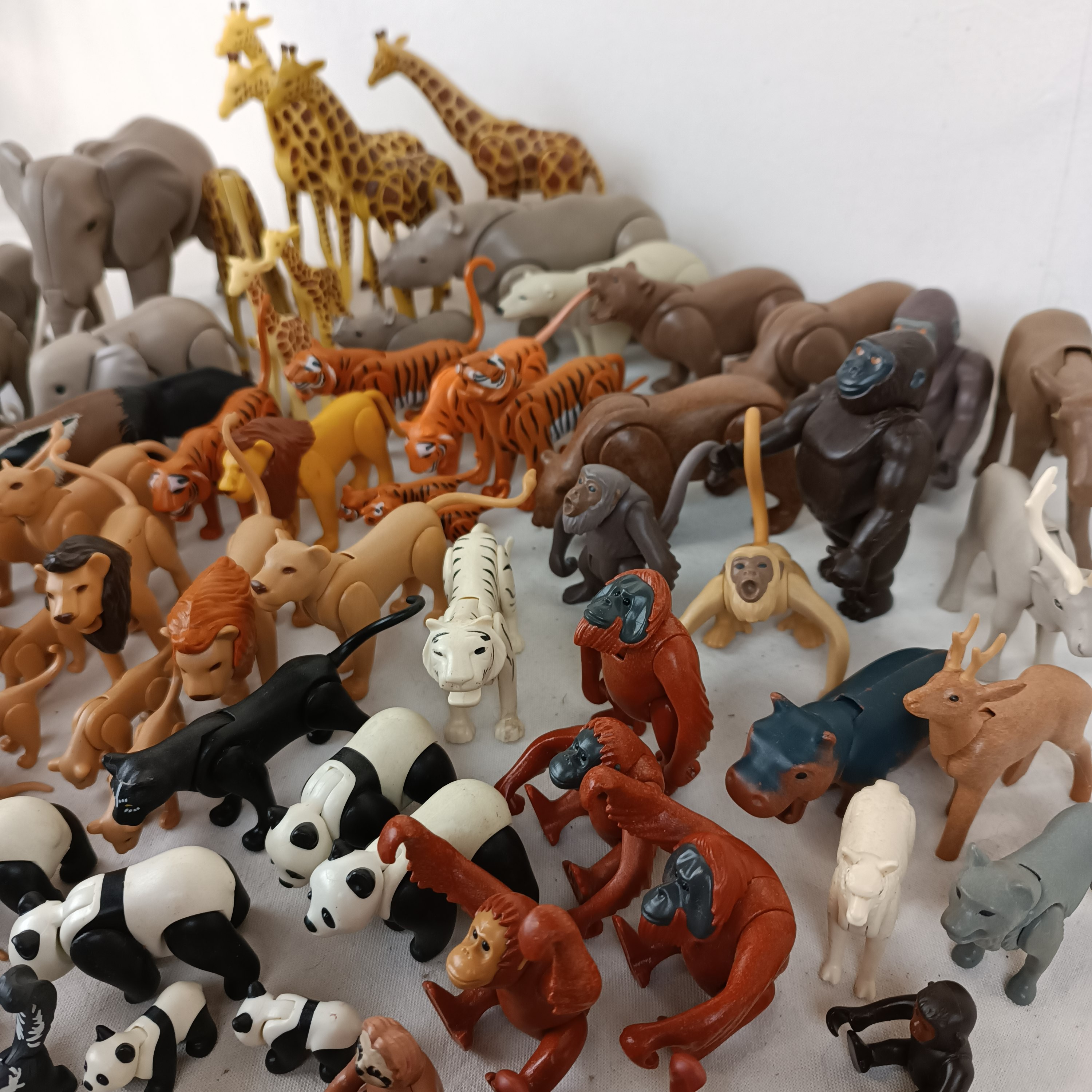 Ensemble Playmobil Zoo, Parc animalier et autres extensions : 175 animaux, 24 personnages Bon état - Vue 29 - 