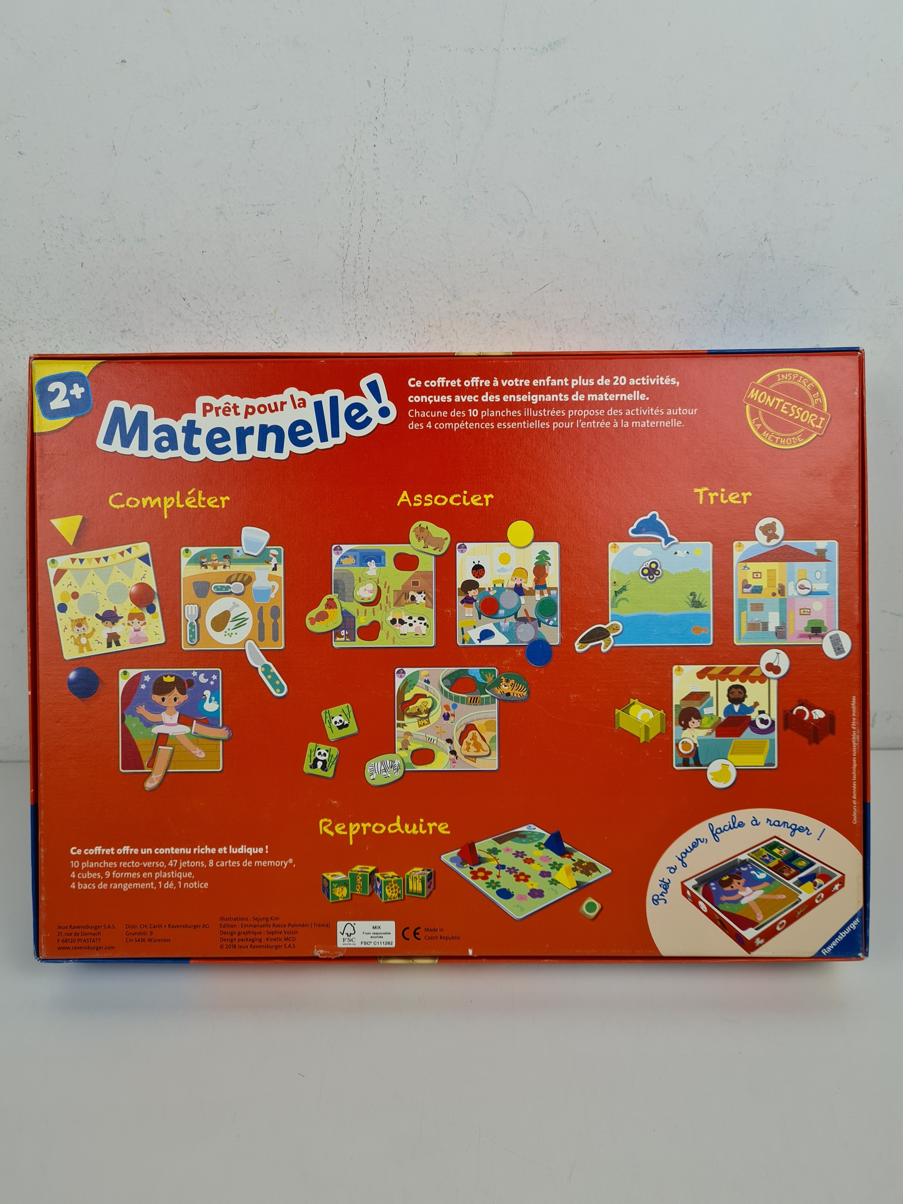 Jeu éducatif - Prêt pour la maternelle - Ravensburger - 2 ans+ - Photo 1