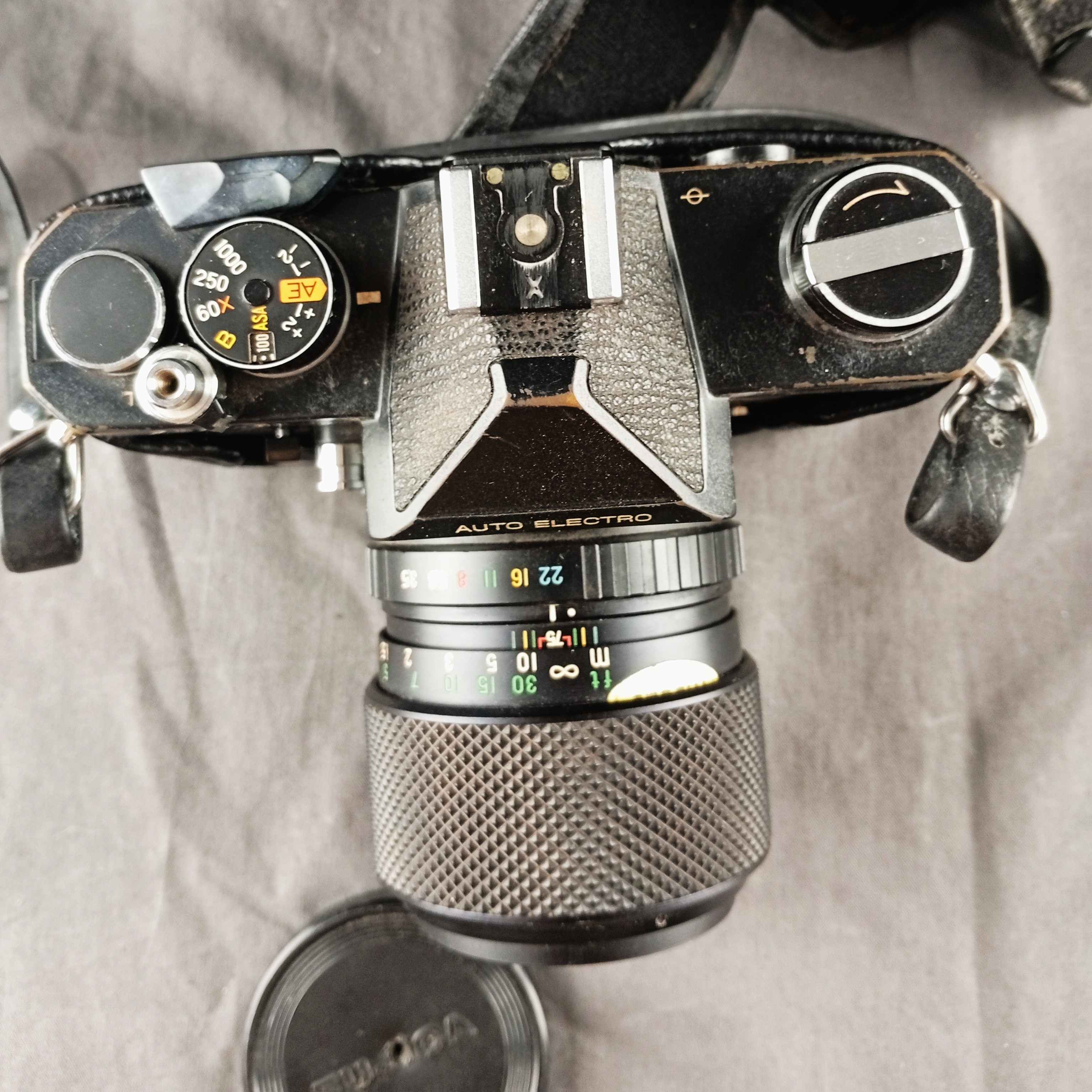 Appareil photo Argentique FUJICA AZ-1 AUTO ELECTRO avec objectif TAMRON 28mm F/2.8BBAR MULTI C - Photo 4
