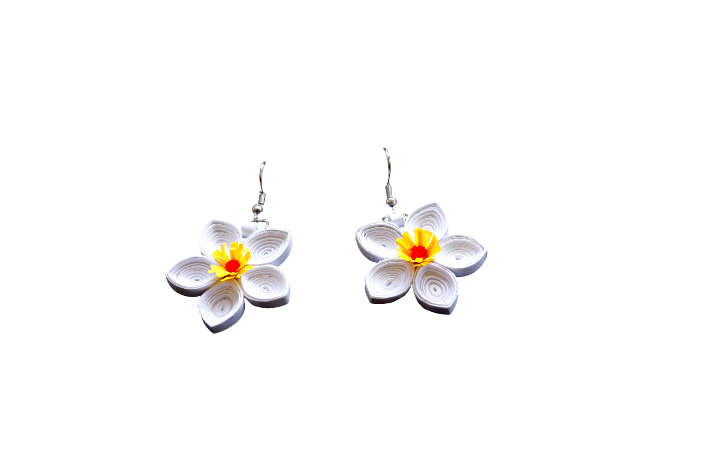 Boucles d'oreilles en papier Up-cycl - Label Emmaus - Modalova